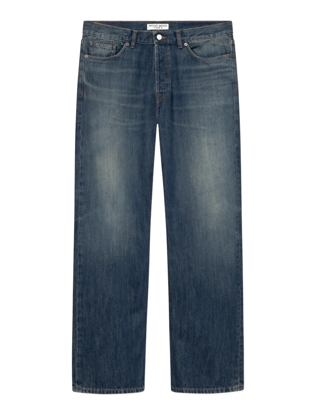 WOOD WOOD WWType 2 jeans 25320 - Kollektsioonid - DARK DUSTY TINT / blue