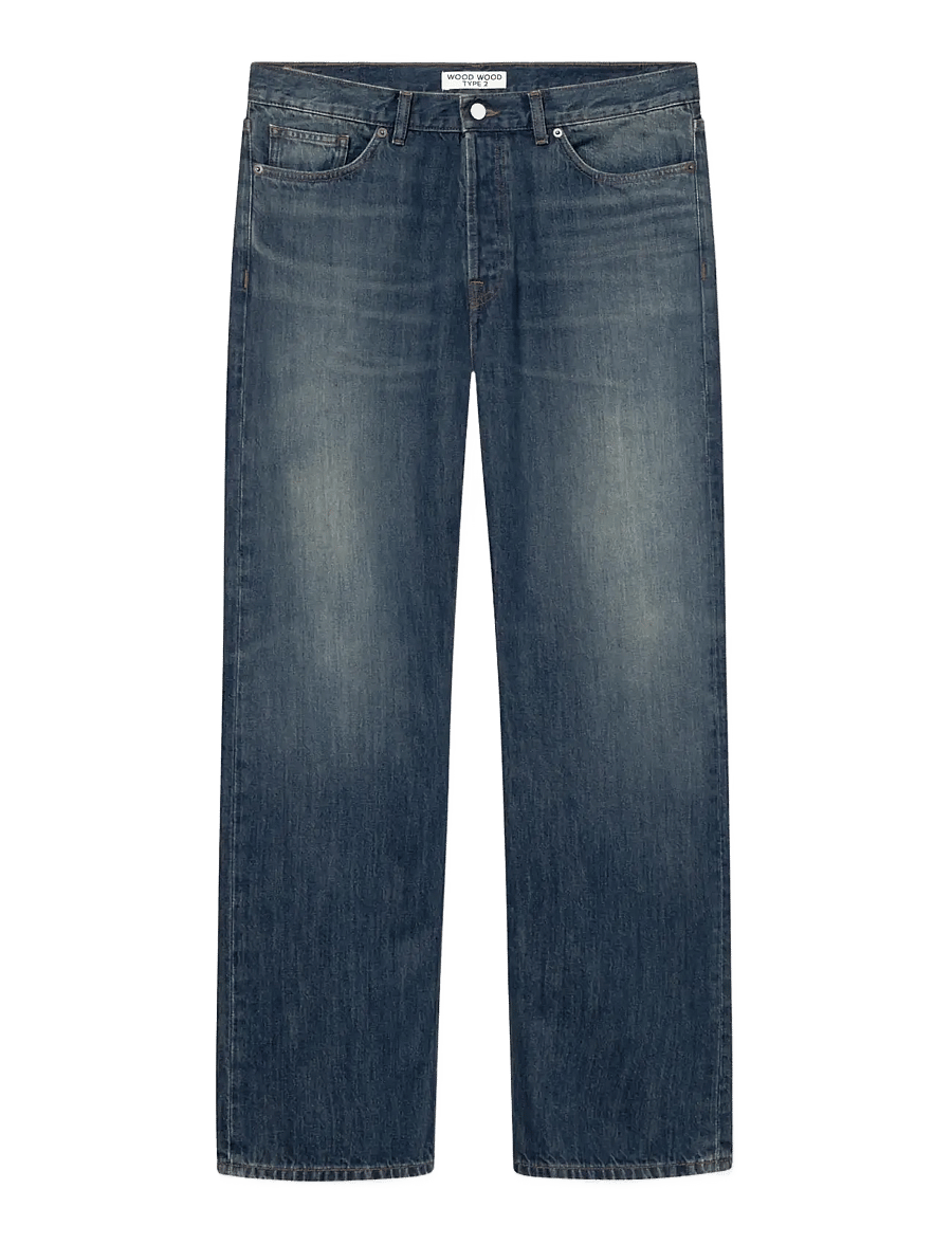 WOOD WOOD - WWType 2 jeans 25320 - tavalised teksad - dark dusty tint - 1