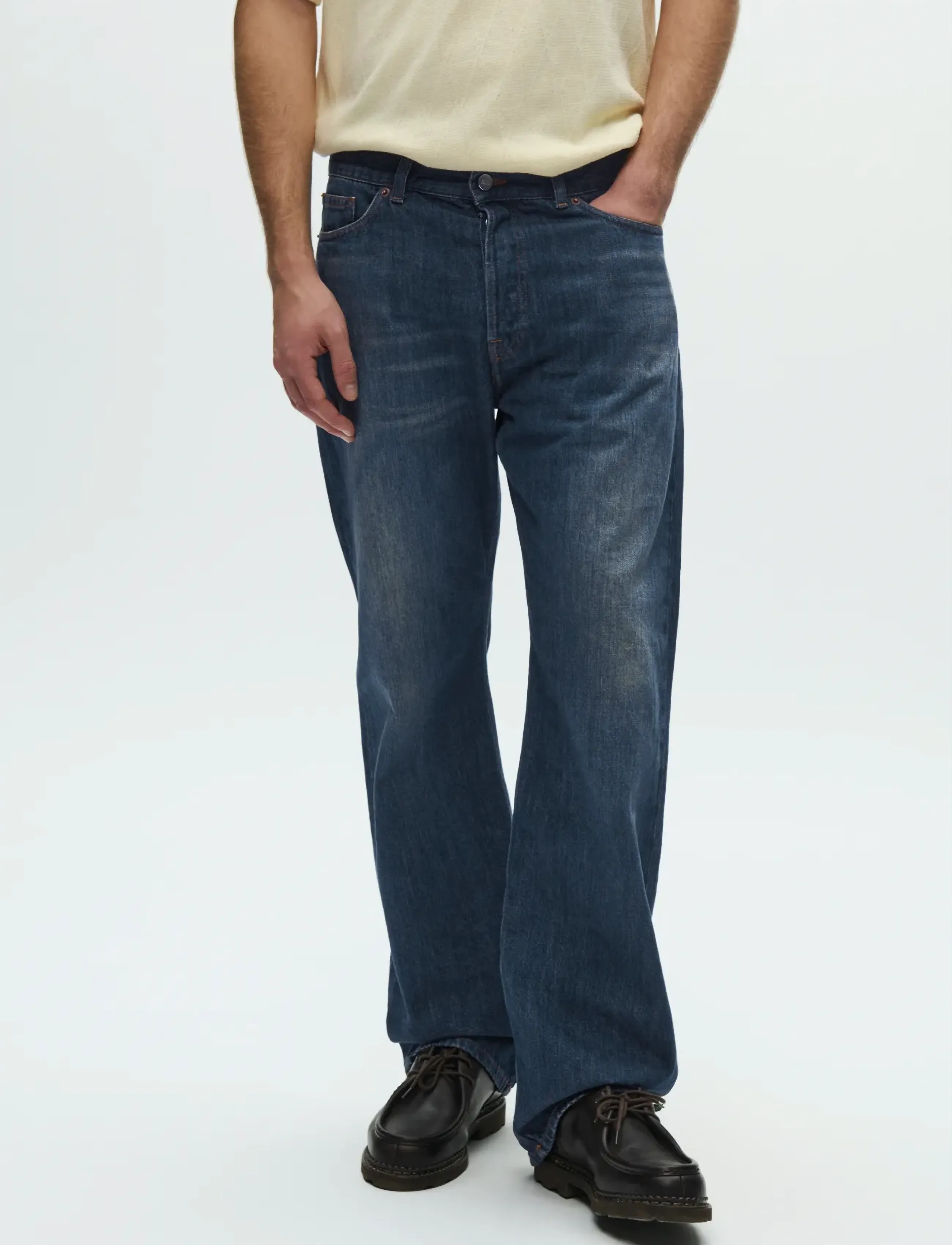WOOD WOOD WWType 2 jeans 25320 - Jeans - DARK DUSTY TINT / blue