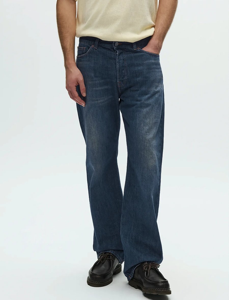 WOOD WOOD - WWType 2 jeans 25320 - tavalised teksad - dark dusty tint - 0