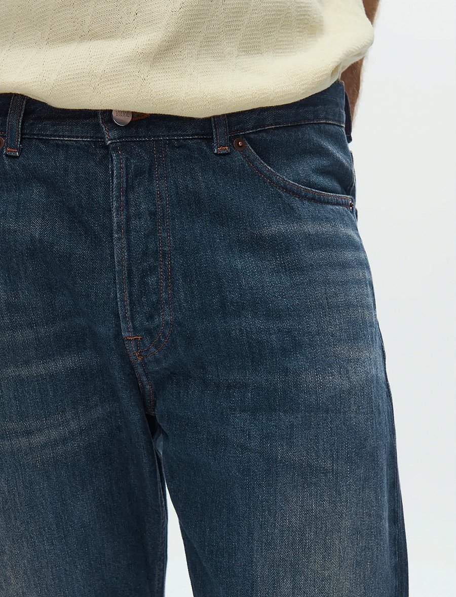 WOOD WOOD - WWType 2 jeans 25320 - tavalised teksad - dark dusty tint - 4