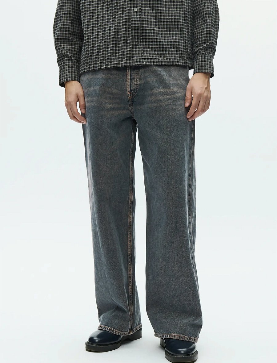 WOOD WOOD - WWType 3 jeans 25376 - loose jeans - smokey blue - 0