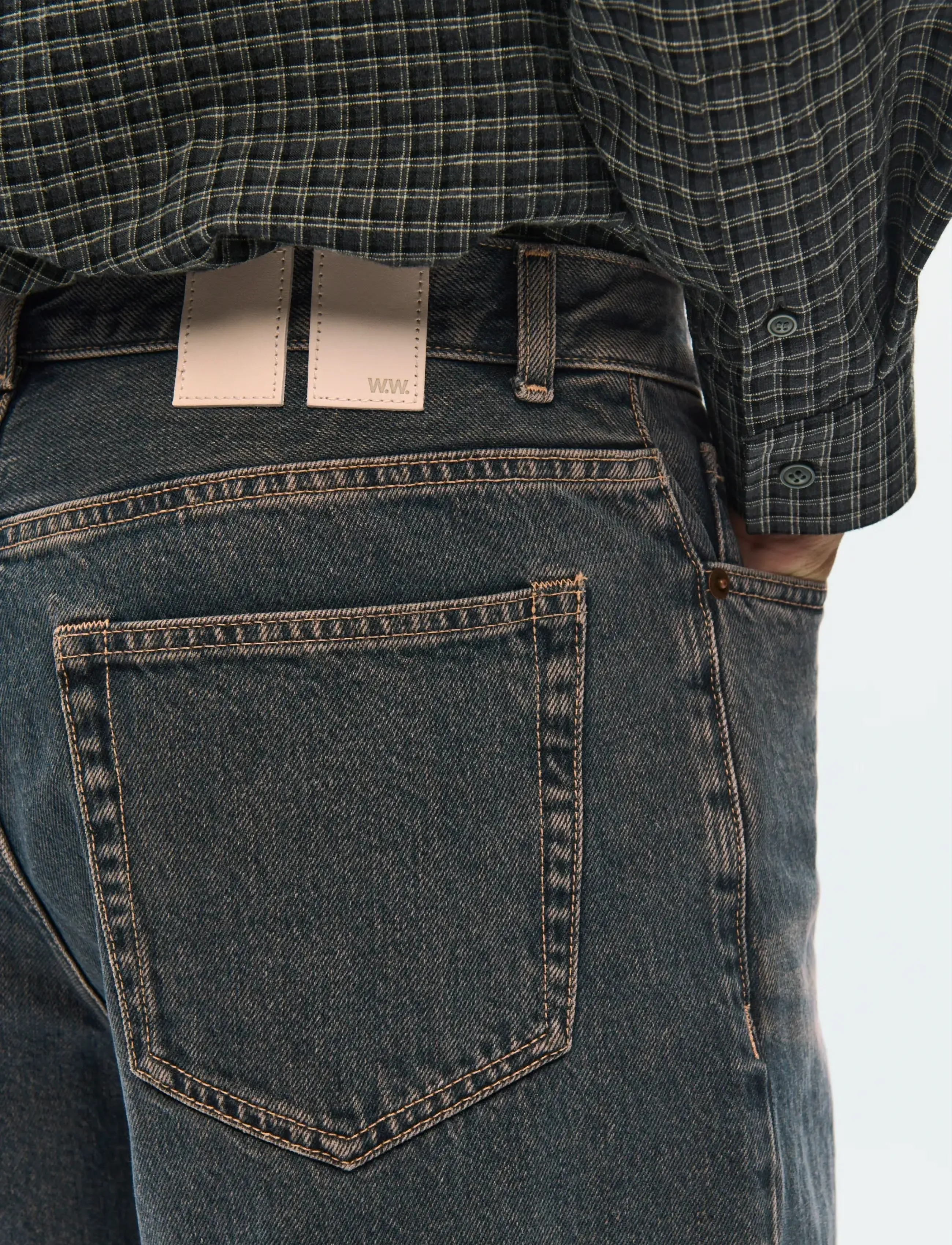 WOOD WOOD - WWType 3 jeans 25376 - loose jeans - smokey blue - 4
