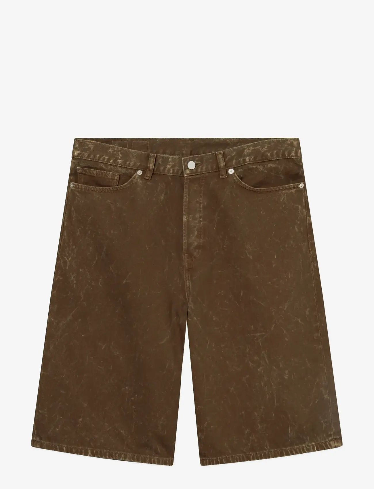 WOOD WOOD - WWType 16 jorts 25377 - jeans shorts - brown marble - 1