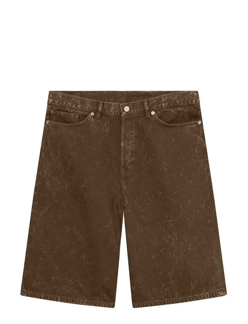 WOOD WOOD - WWType 16 jorts 25377 - jeans shorts - brown marble - 1