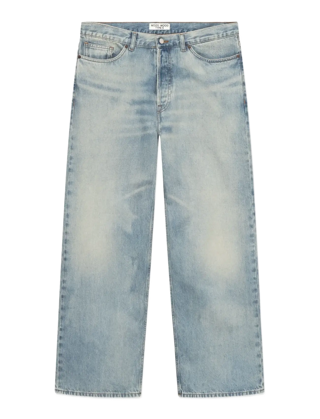 WOOD WOOD - WWType 3 jeans 25320 - loose jeans - dusty tint - 1