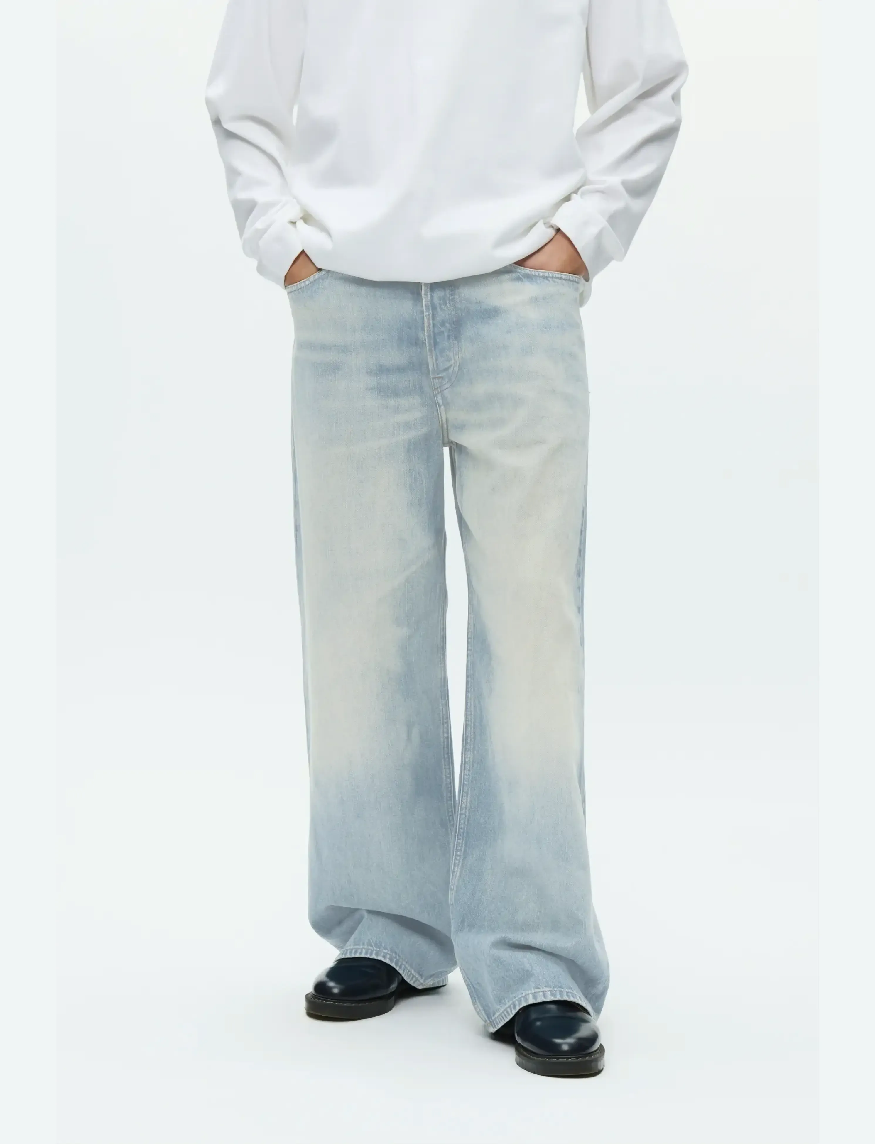 WOOD WOOD WWType 3 jeans 25320 - Streetwear - DUSTY TINT / blue