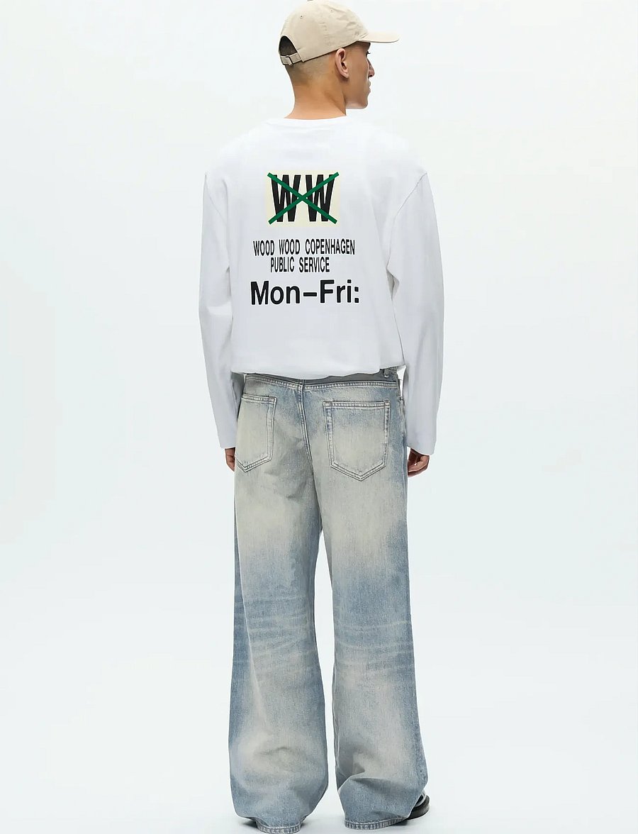 WOOD WOOD - WWType 3 jeans 25320 - loose jeans - dusty tint - 3