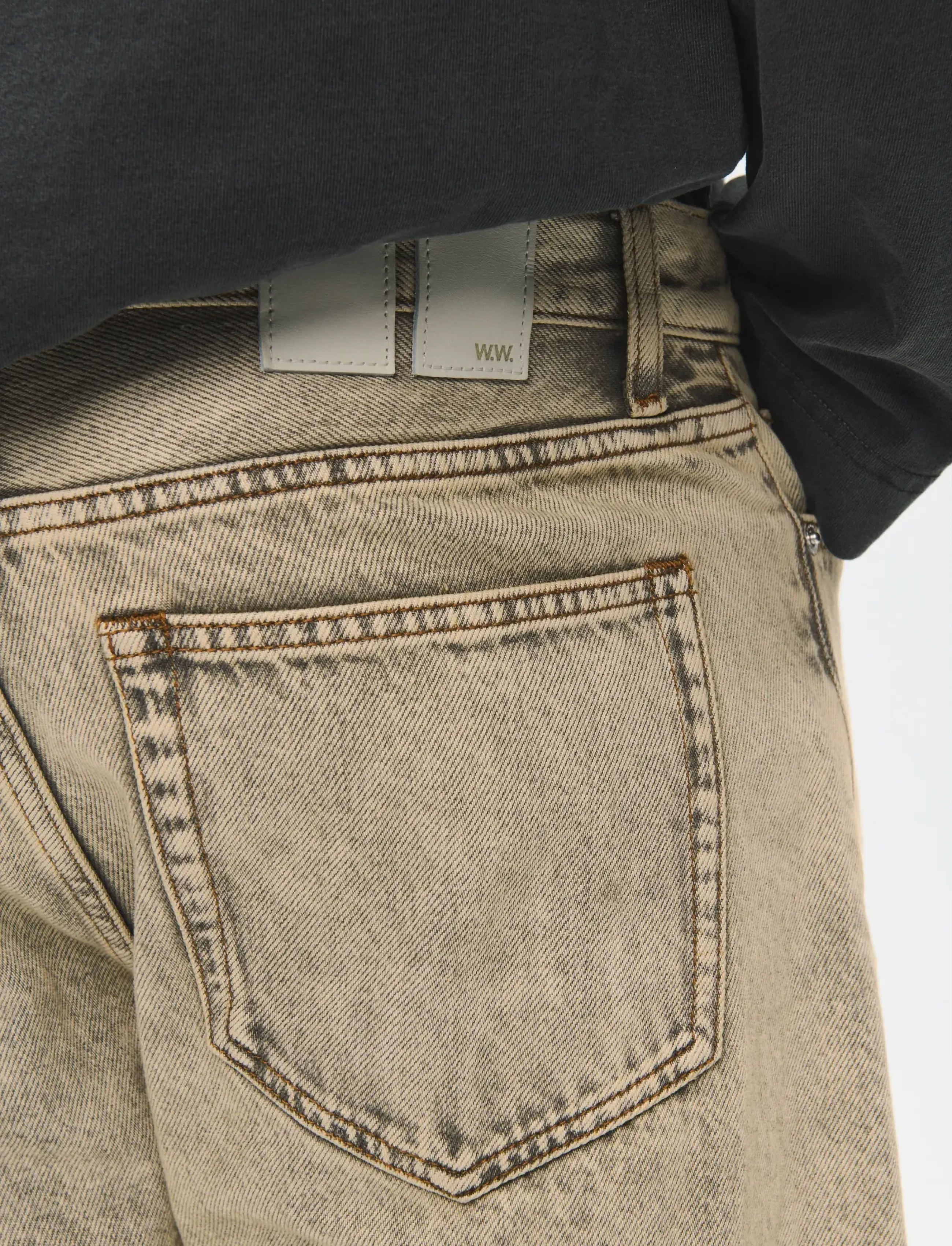 WOOD WOOD - WWType 2 jeans 25379 - regular jeans - soft brown - 4