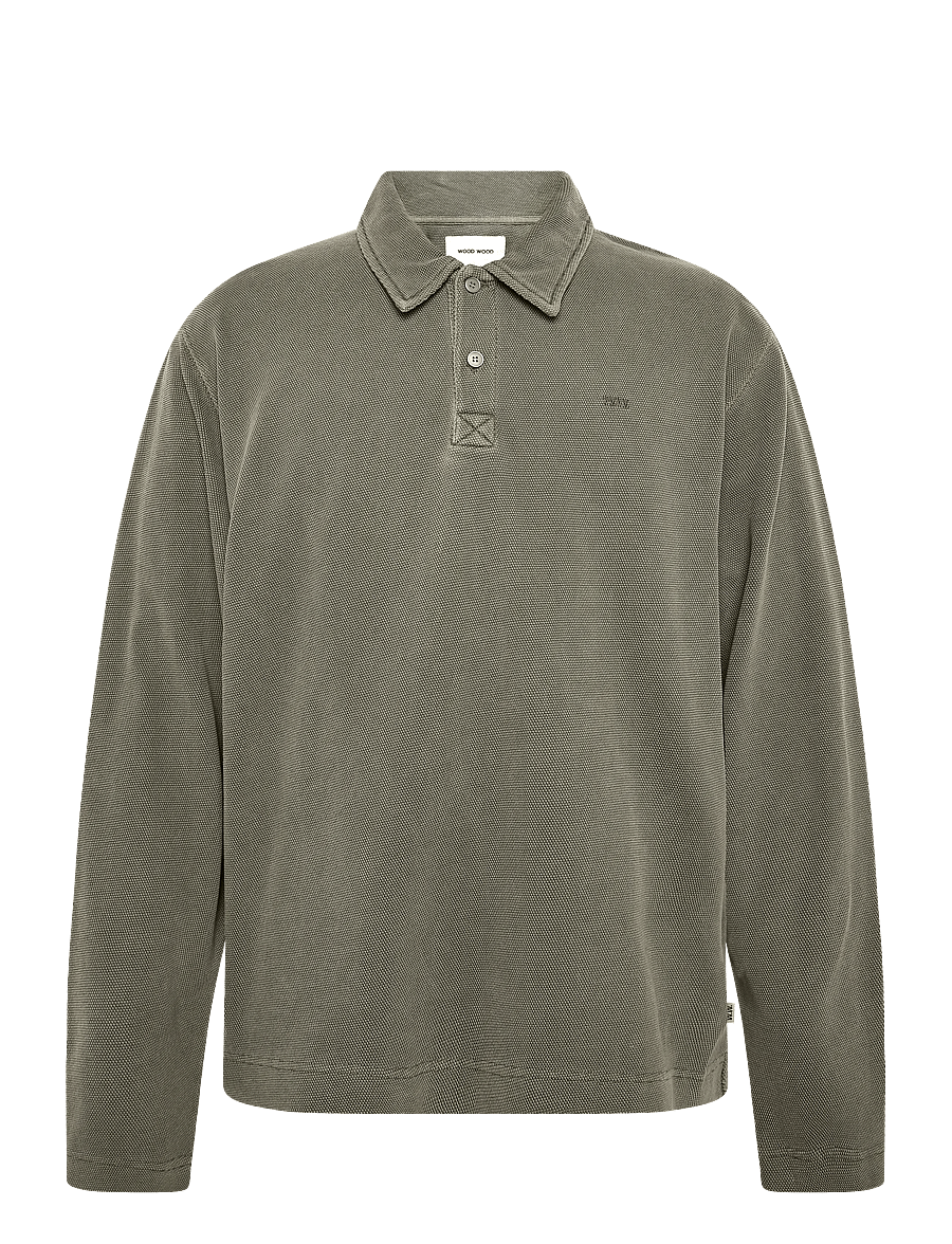 WOOD WOOD - WWThiago polo 25395 - pikkade varrukatega polod - deep depths - 1