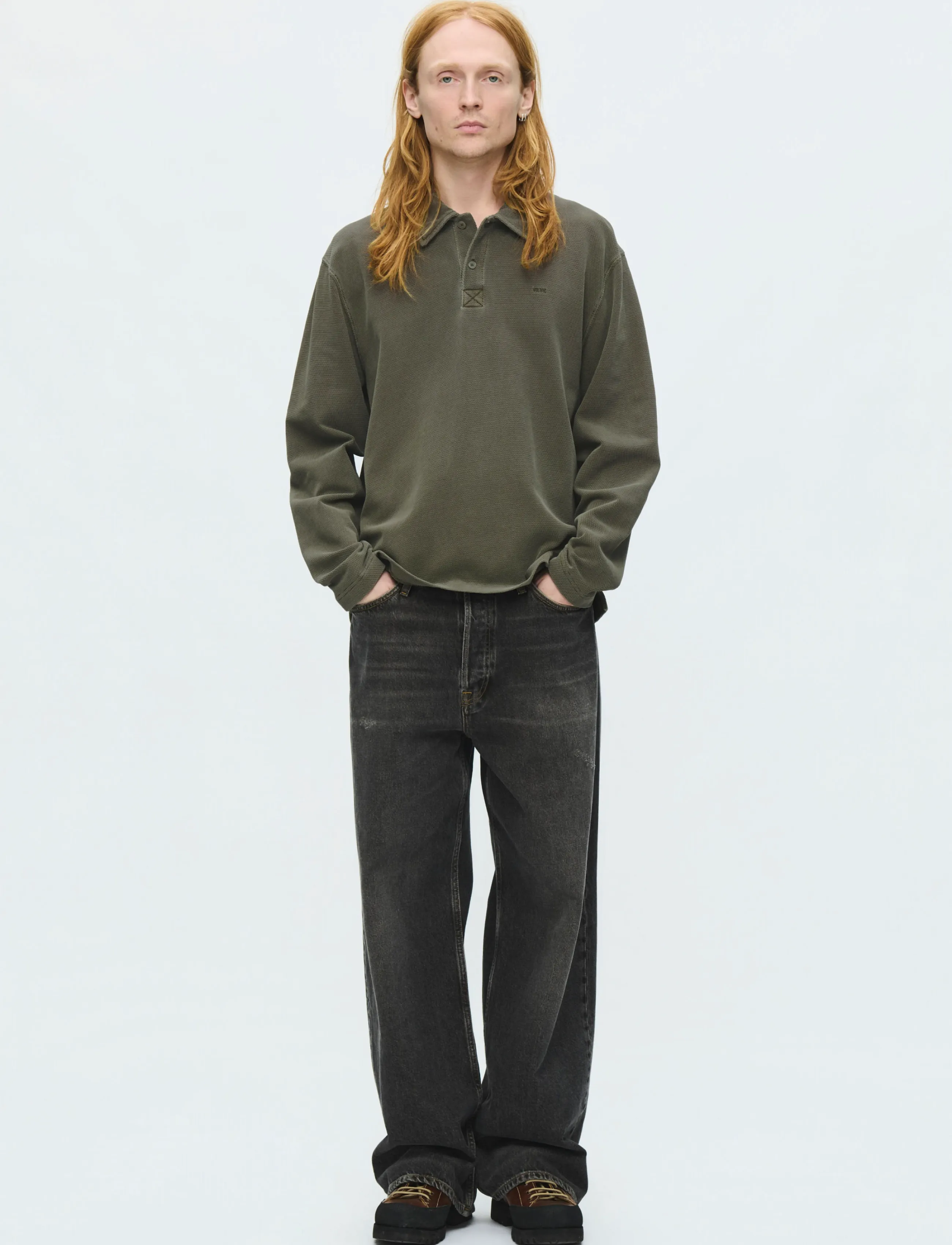 WOOD WOOD - WWThiago polo 25395 - langærmede poloer - deep depths - 4