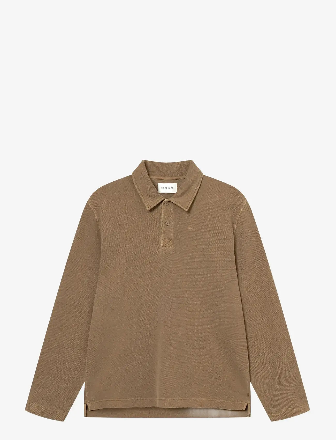 WOOD WOOD - WWThiago polo 25395 - langärmelig - ermine - 1