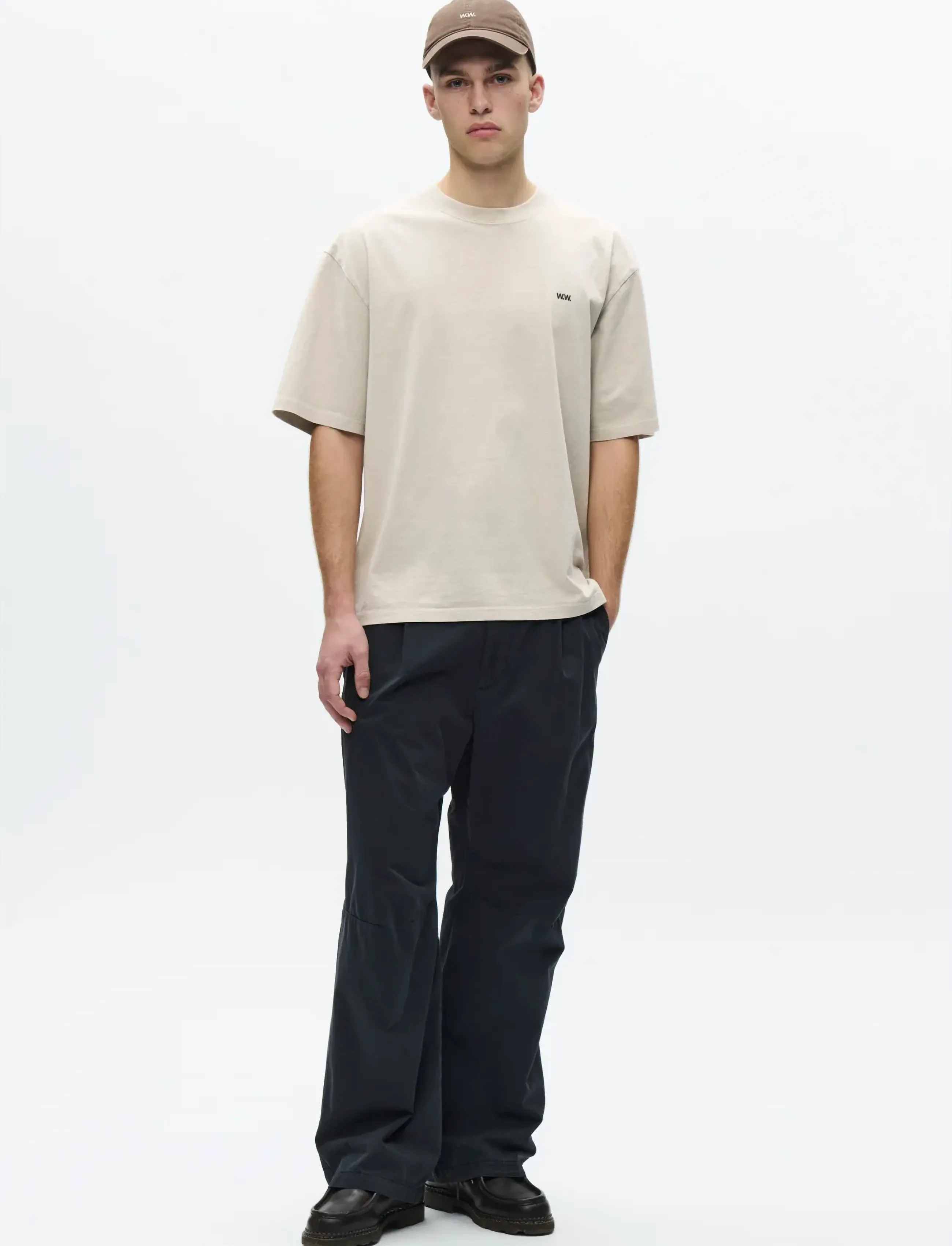 WOOD WOOD - WWGary tee object 25207 - kurzärmelig - moonstruck - 3