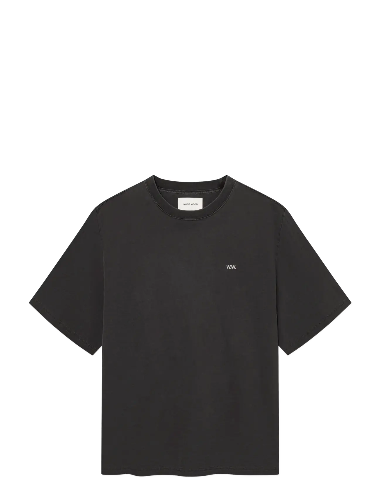 WOOD WOOD Wwgary Tee Object 25207 Schwarz - M - Herren