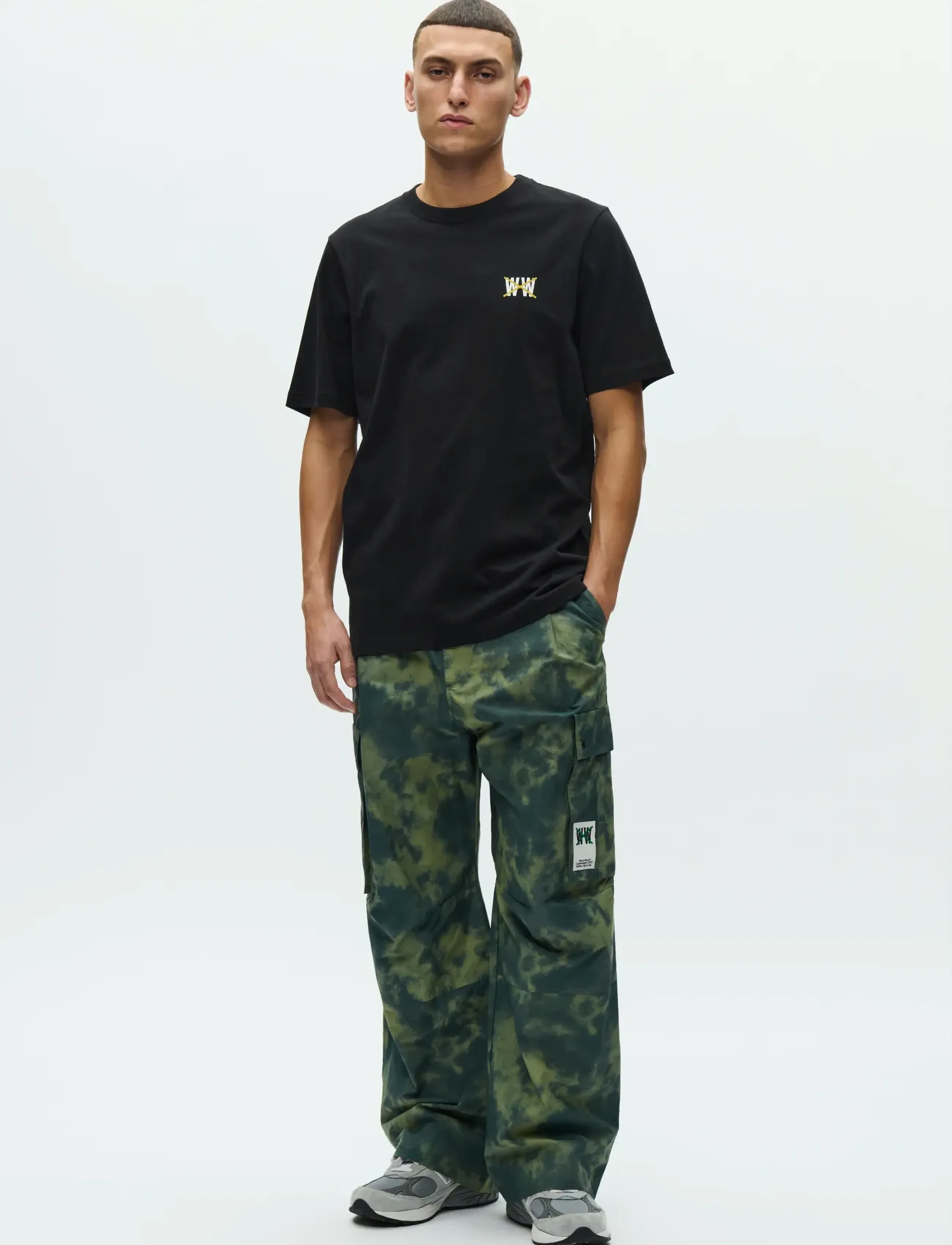WOOD WOOD - WWBobby tee taxi 25388 - kurzärmelig - black - 3