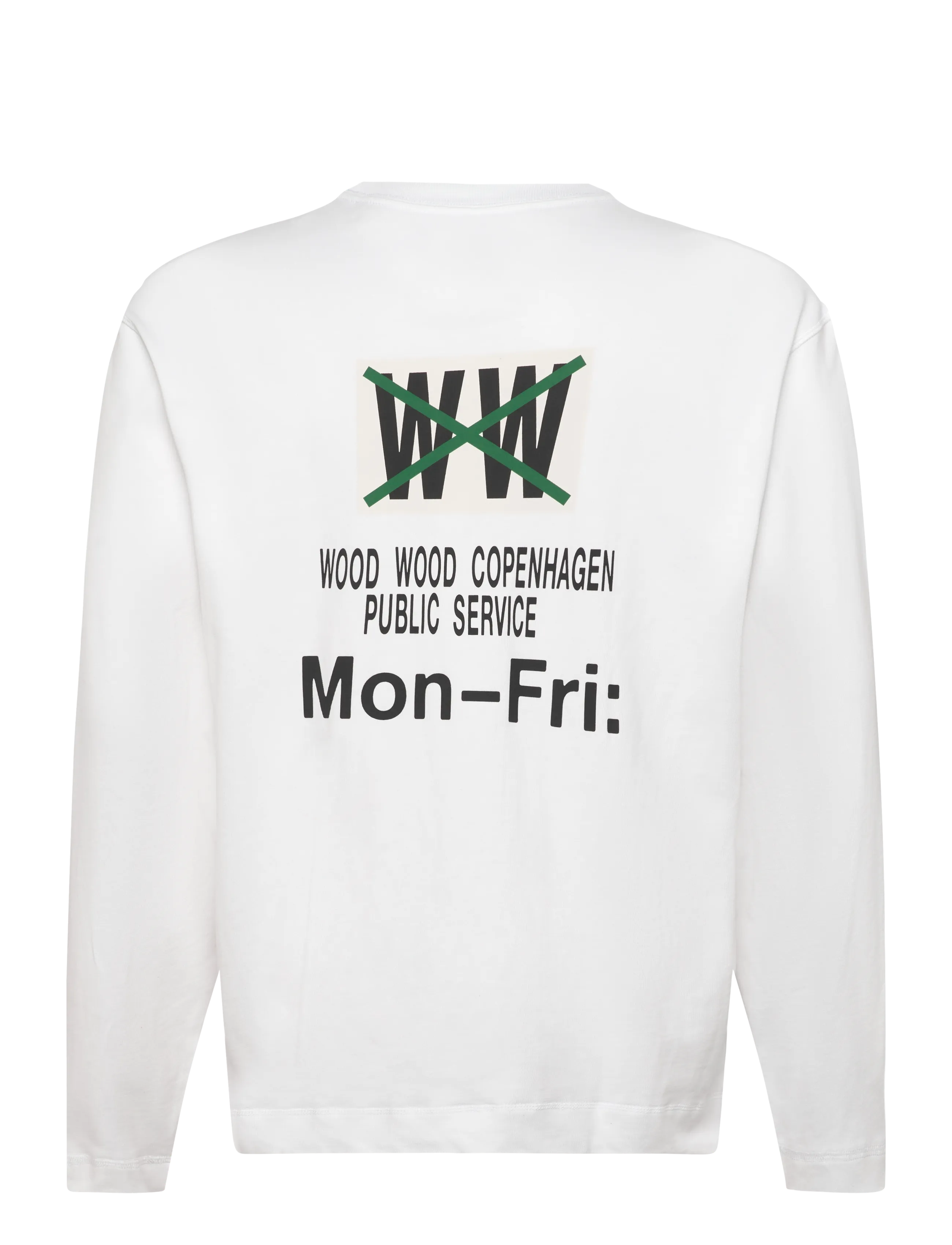 WOOD WOOD - WWRyan mon-fri 25222 - truien - bright white - 2