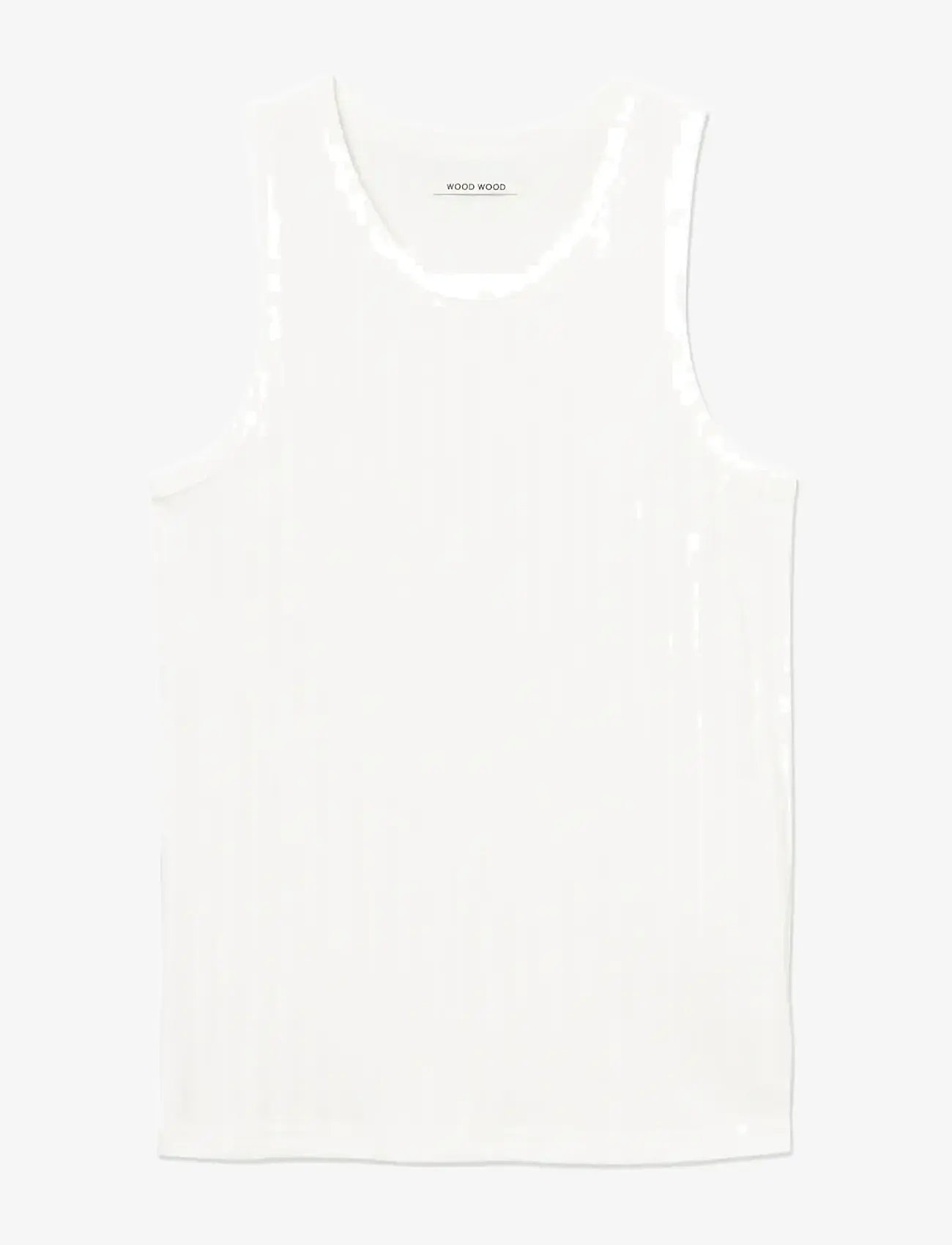 WOOD WOOD - WWTank top 25394 - sleeveless shirts - marshmallow - 1