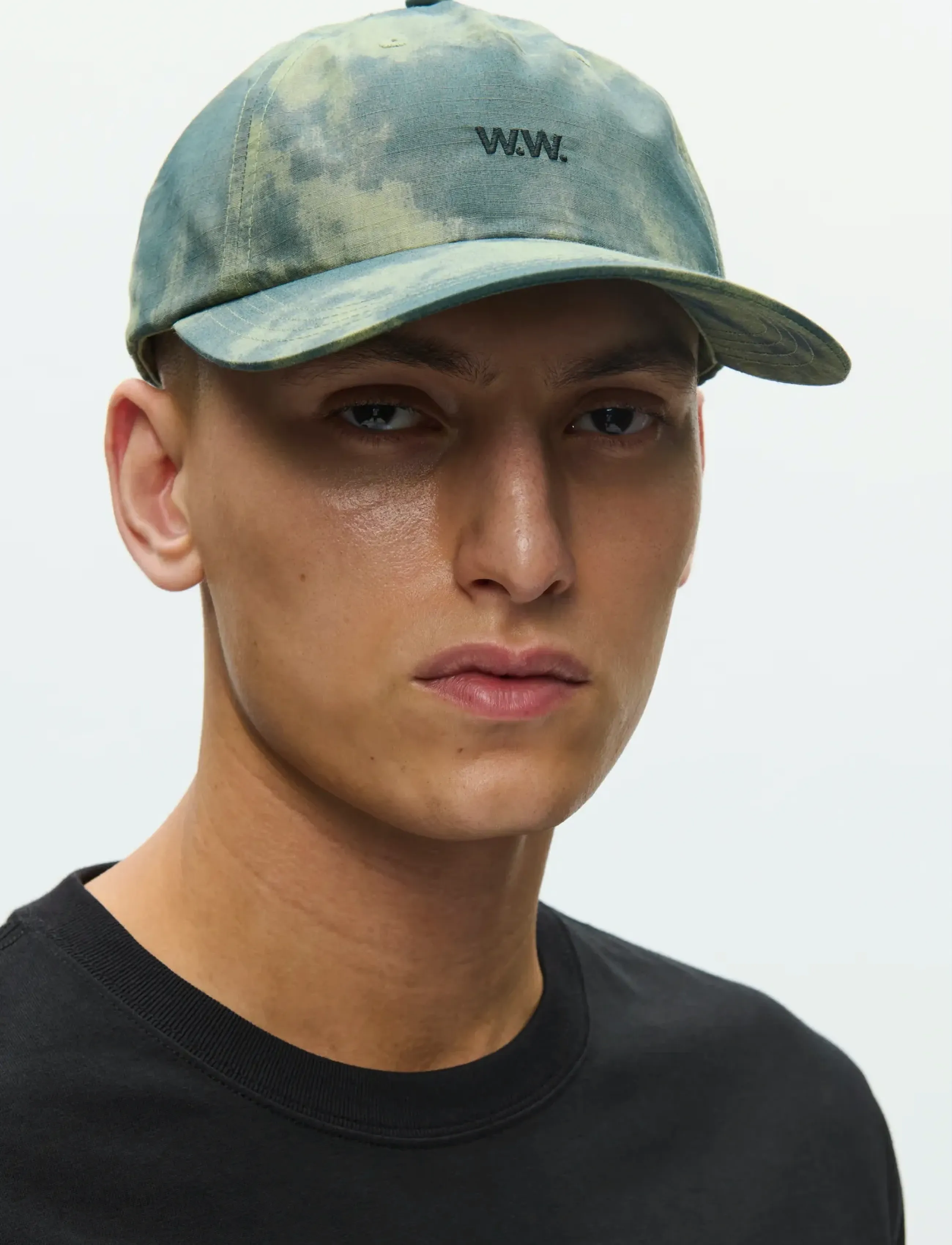 WOOD WOOD Wwrib Stop Cap 25357, One Size, Blue, Hovedbeklædning > Kasketter, Herre