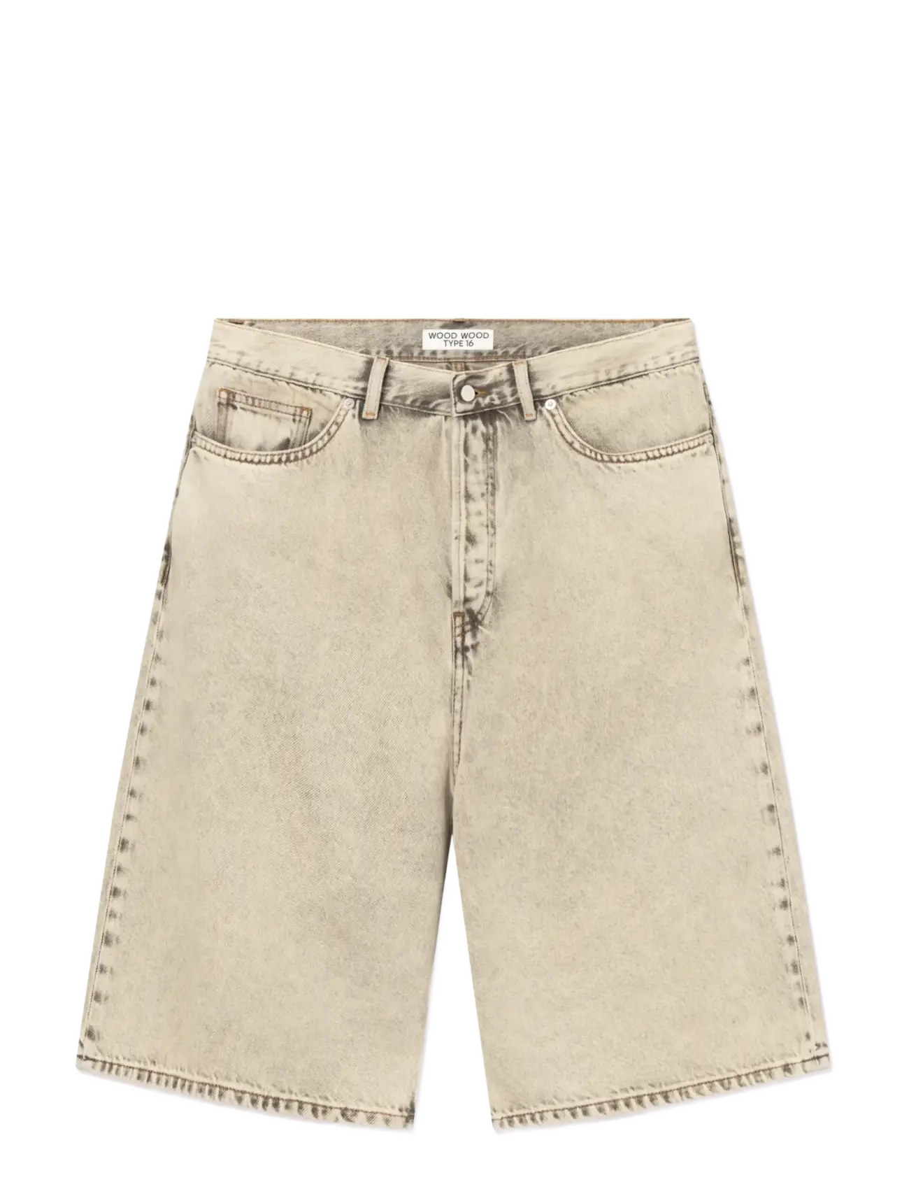 WOOD WOOD WWType 16 jorts 25379 - Šorti - SOFT BROWN / beige