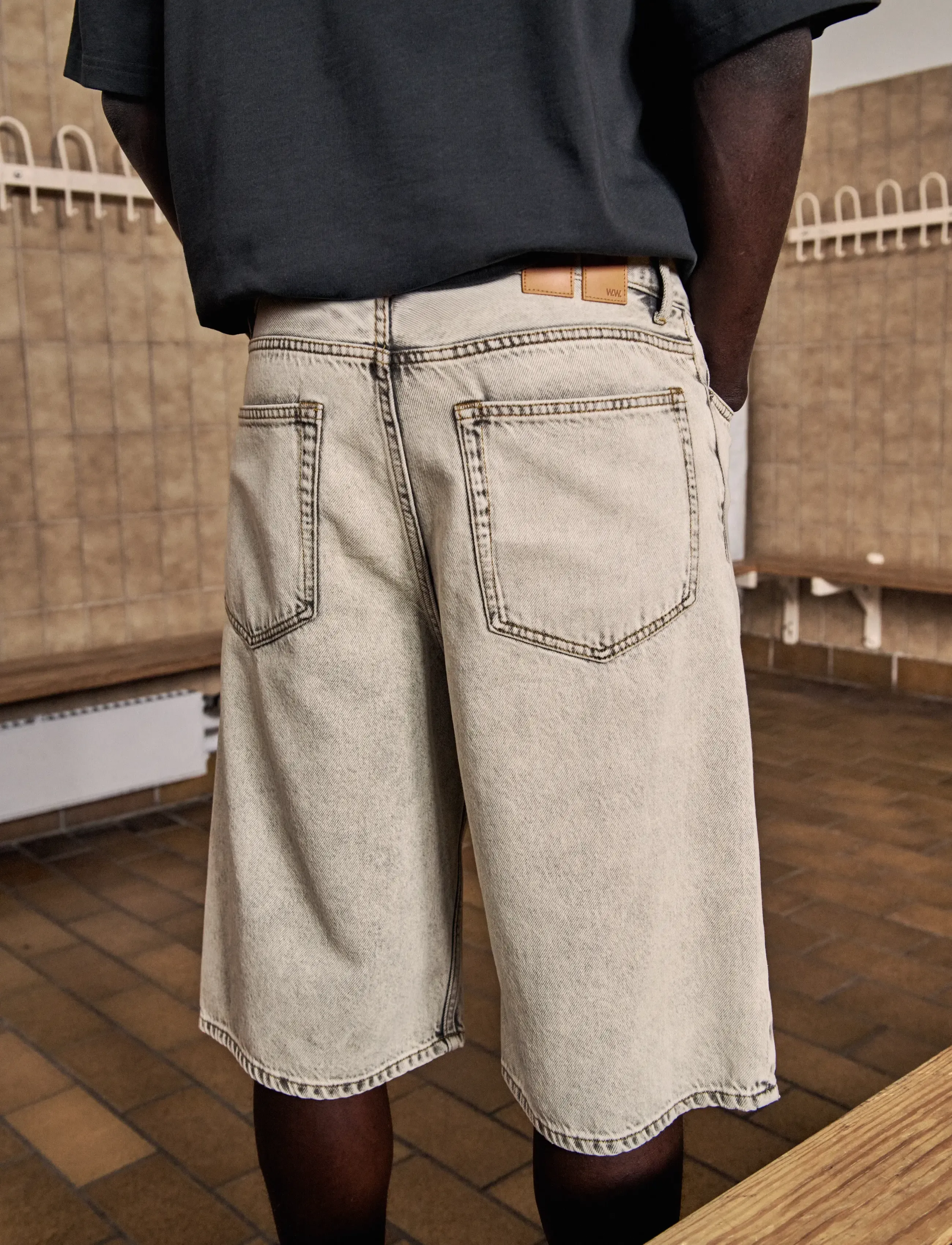 WOOD WOOD WWType 16 jorts 25379 - Vaatteet - SOFT BROWN / beige