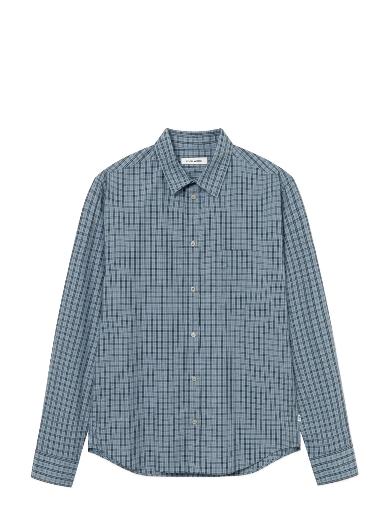 WOOD WOOD - WWCarter shirt 25115 - basic-hemden - rainwashed check - 1