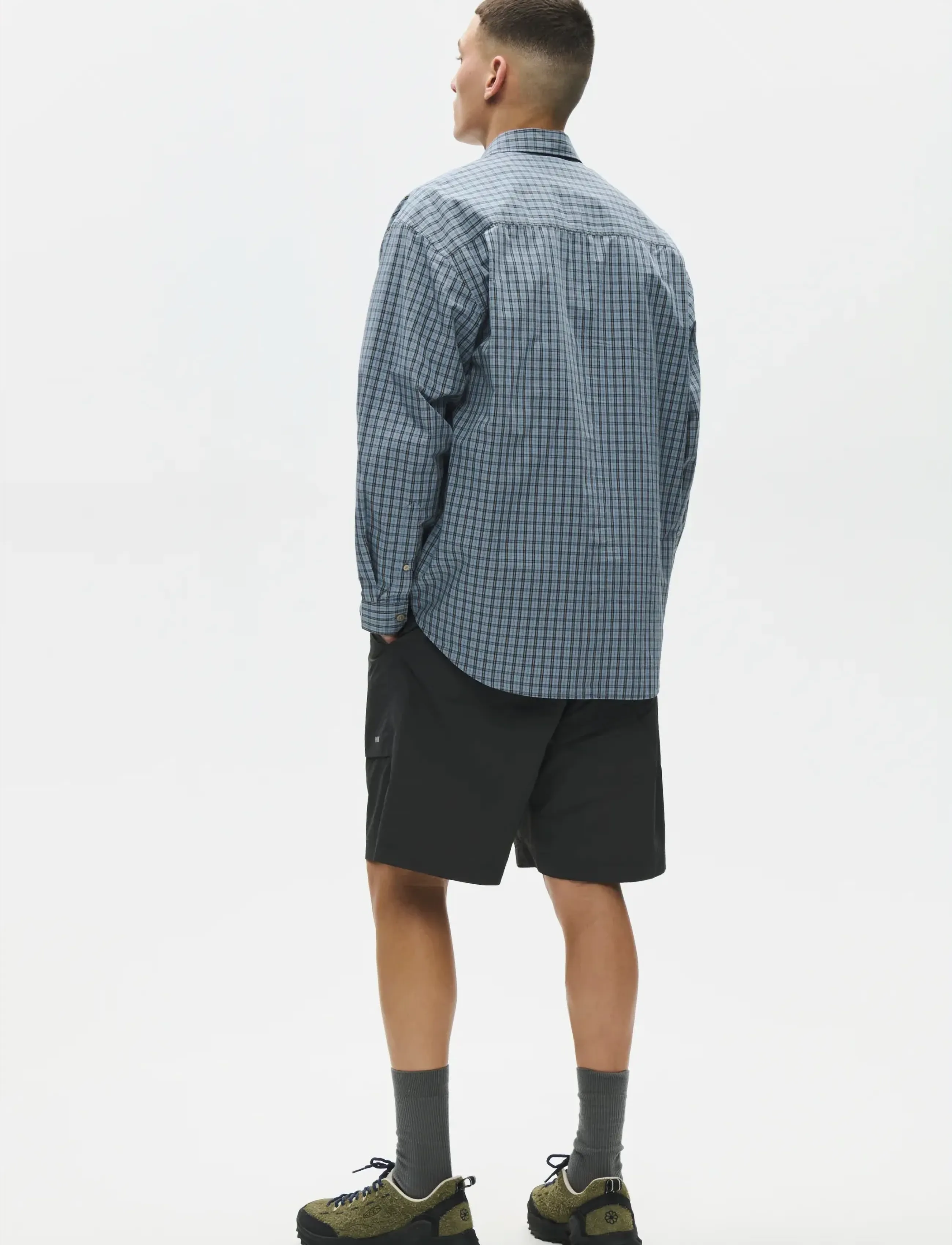 WOOD WOOD - WWCarter shirt 25115 - basic-hemden - rainwashed check - 2