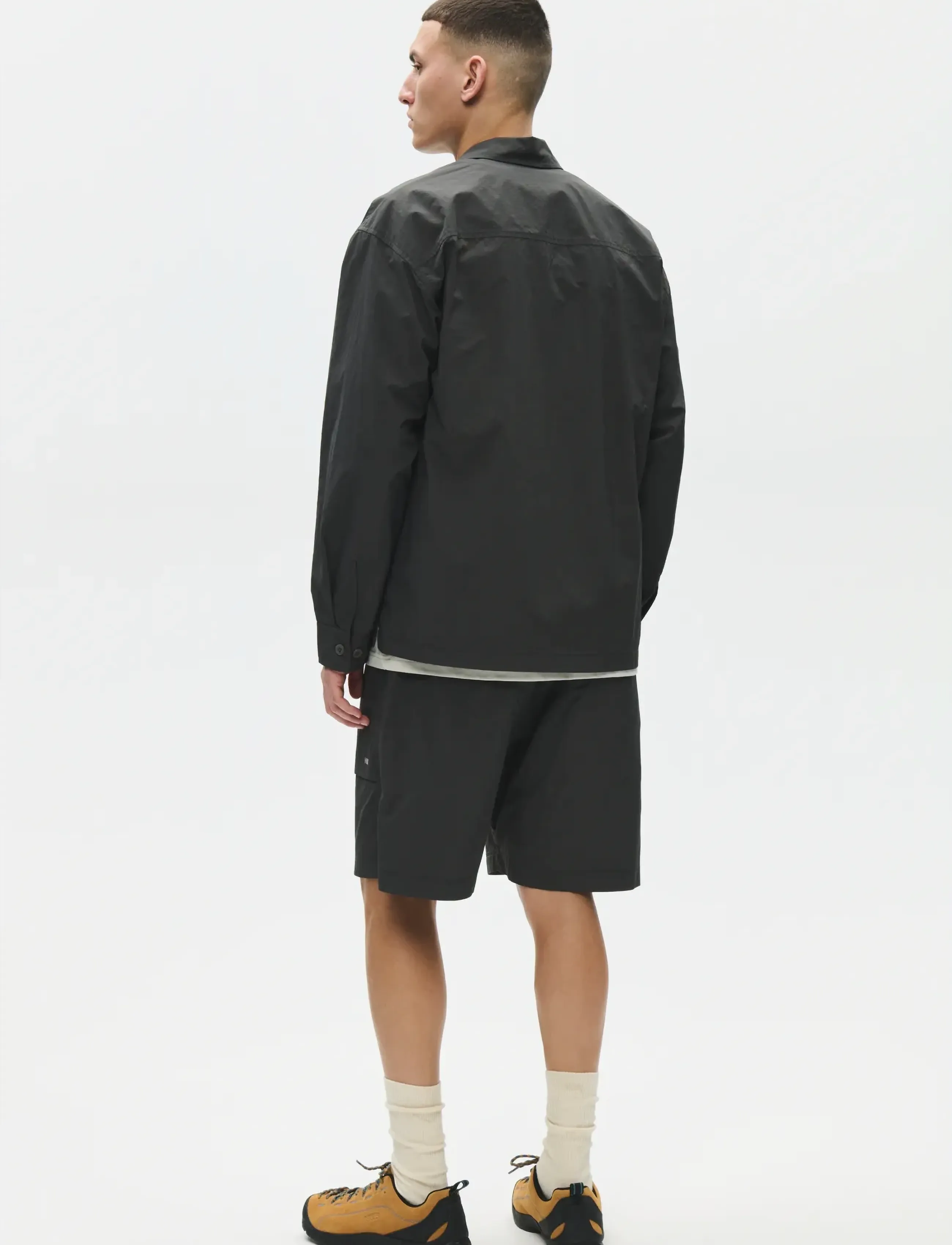 WOOD WOOD - WWDavid overshirt 25412 - marškinių tipo švarkai - pirate black - 2