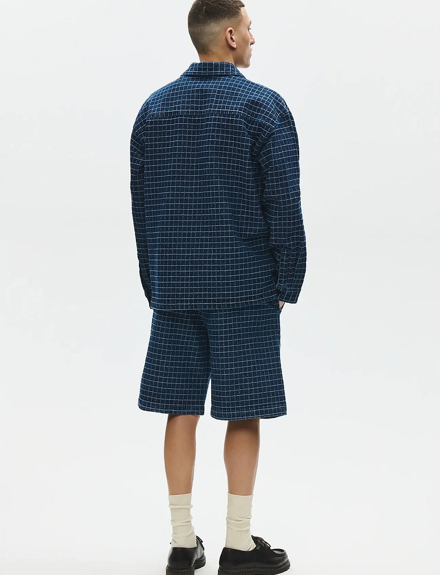 WOOD WOOD - WWDavid overshirt 25421 - shop efter stil - denim check - 2