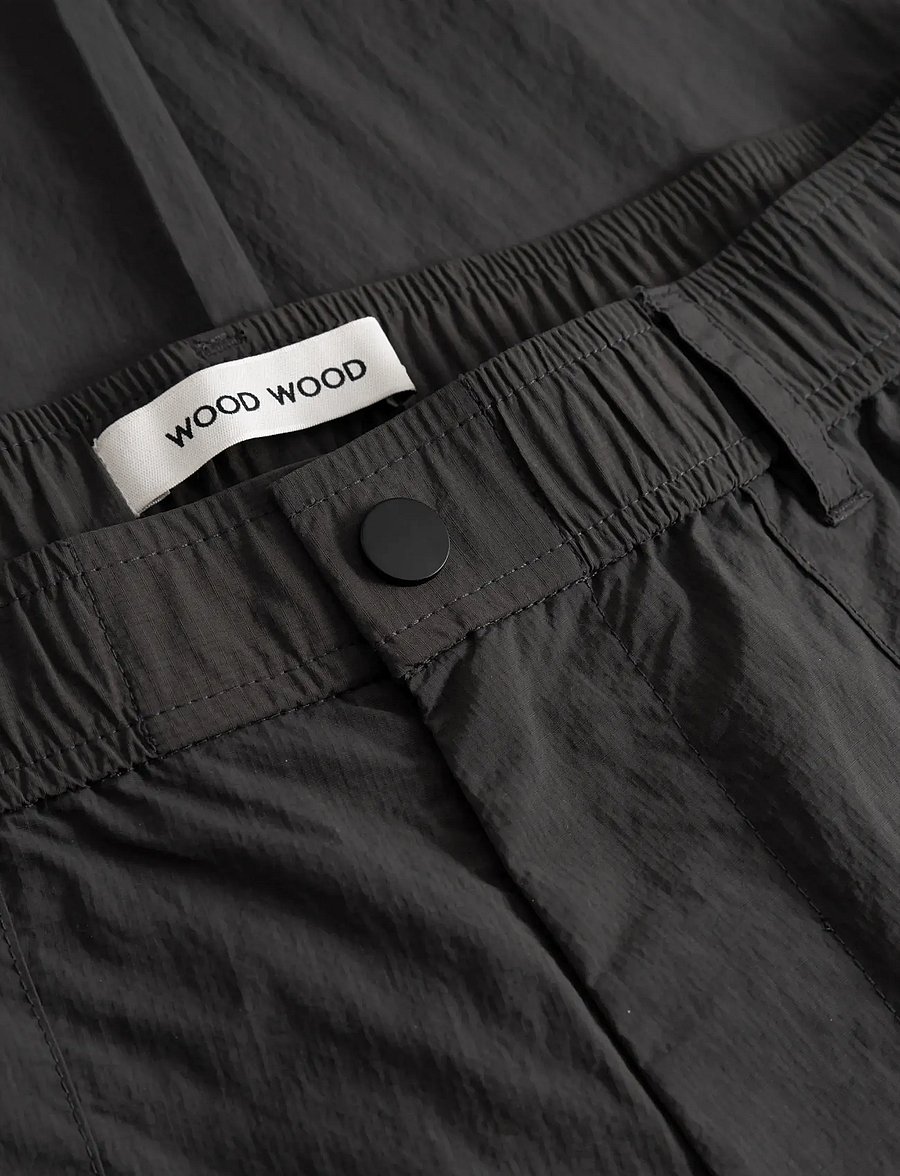 WOOD WOOD - WWEthan X trousers 25412 - cargo pants - pirate black - 5