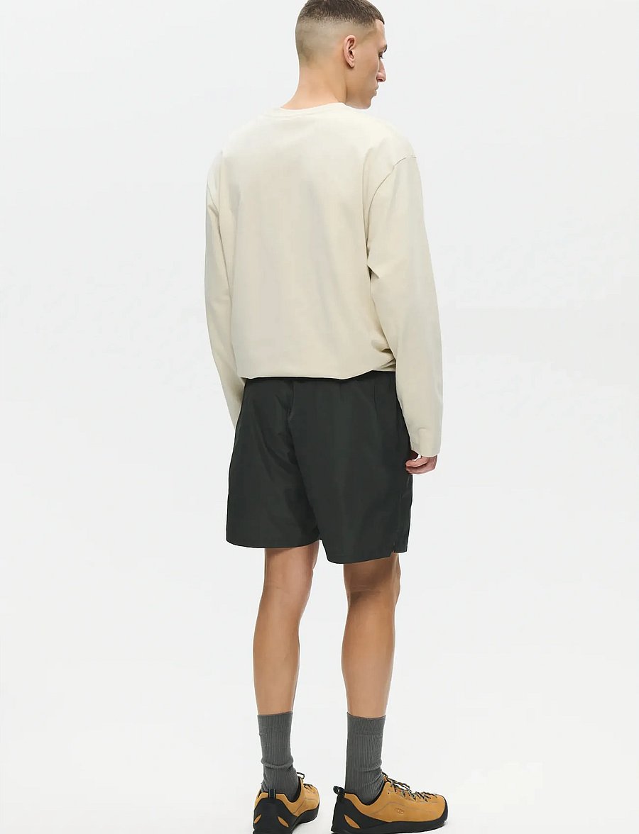 WOOD WOOD - WWMat shorts 25430 - casual shorts - pirate black - 4