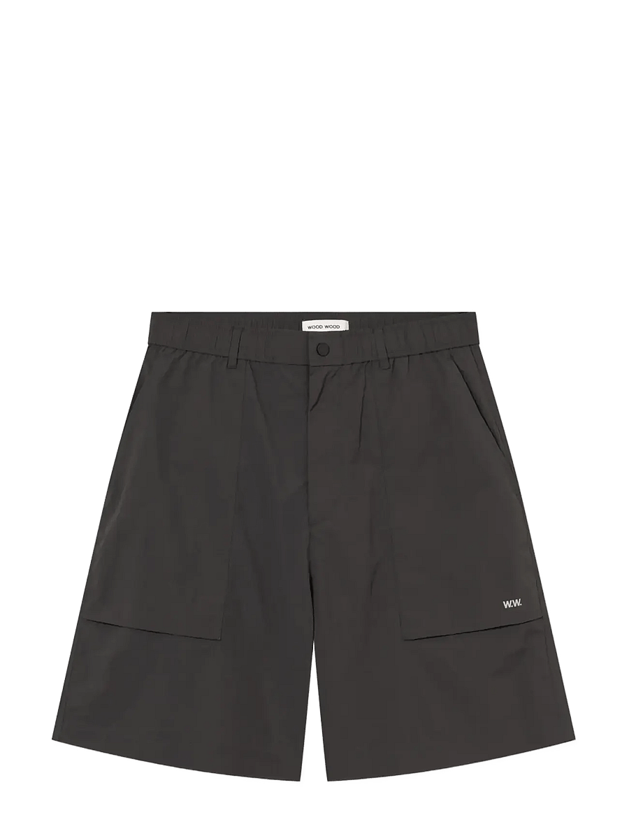 WOOD WOOD - WWEthan X shorts 25412 - rennot - pirate black - 1