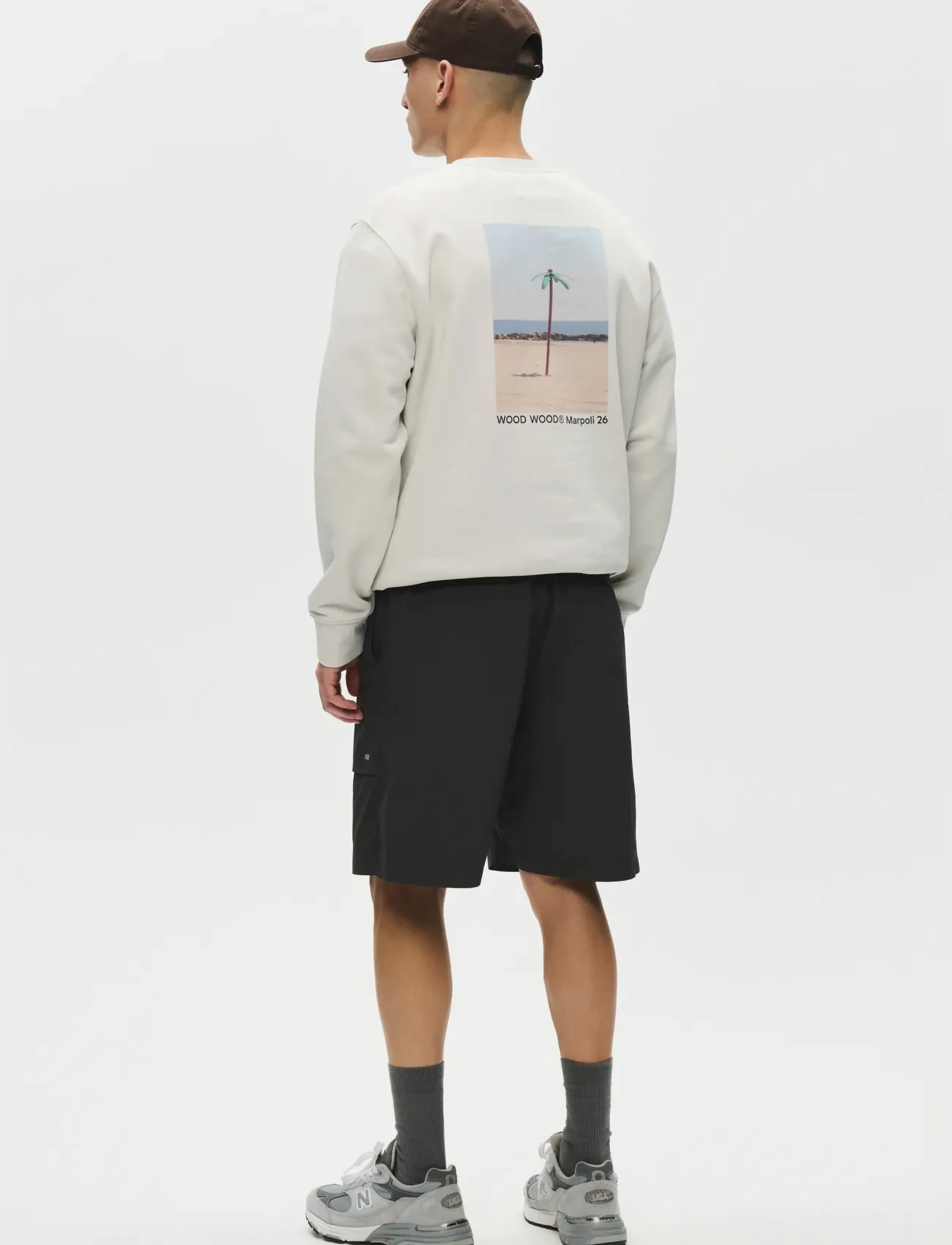 WOOD WOOD - WWEthan X shorts 25412 - casual shorts - pirate black - 2