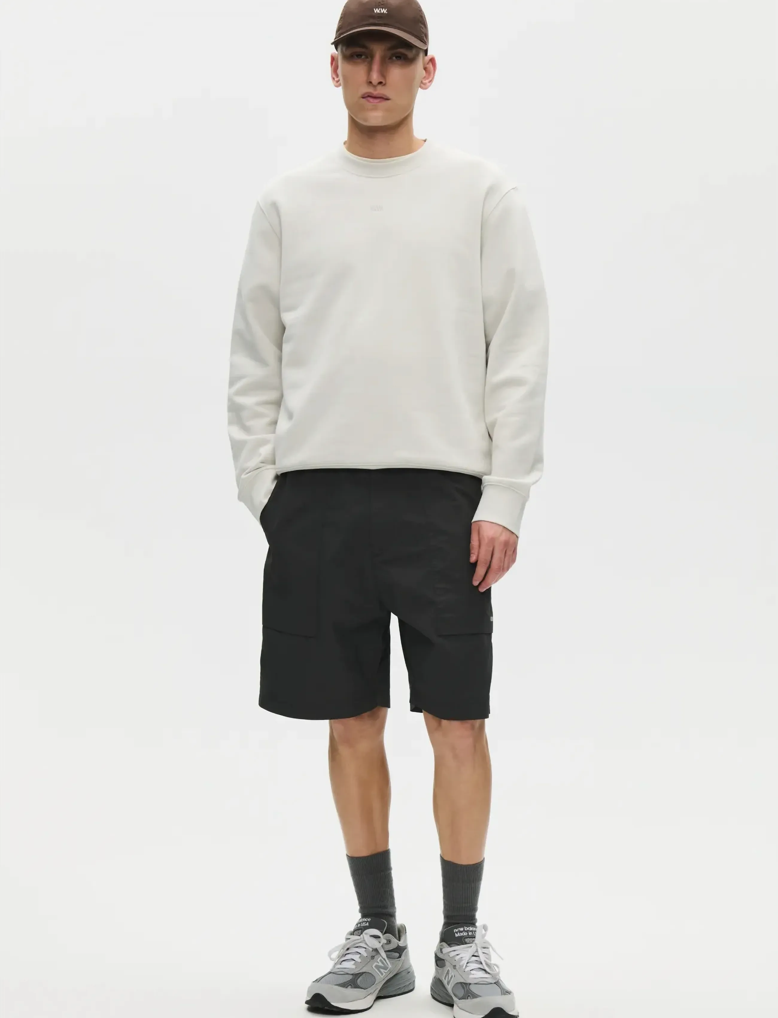 WOOD WOOD - WWEthan X shorts 25412 - casual shorts - pirate black - 3