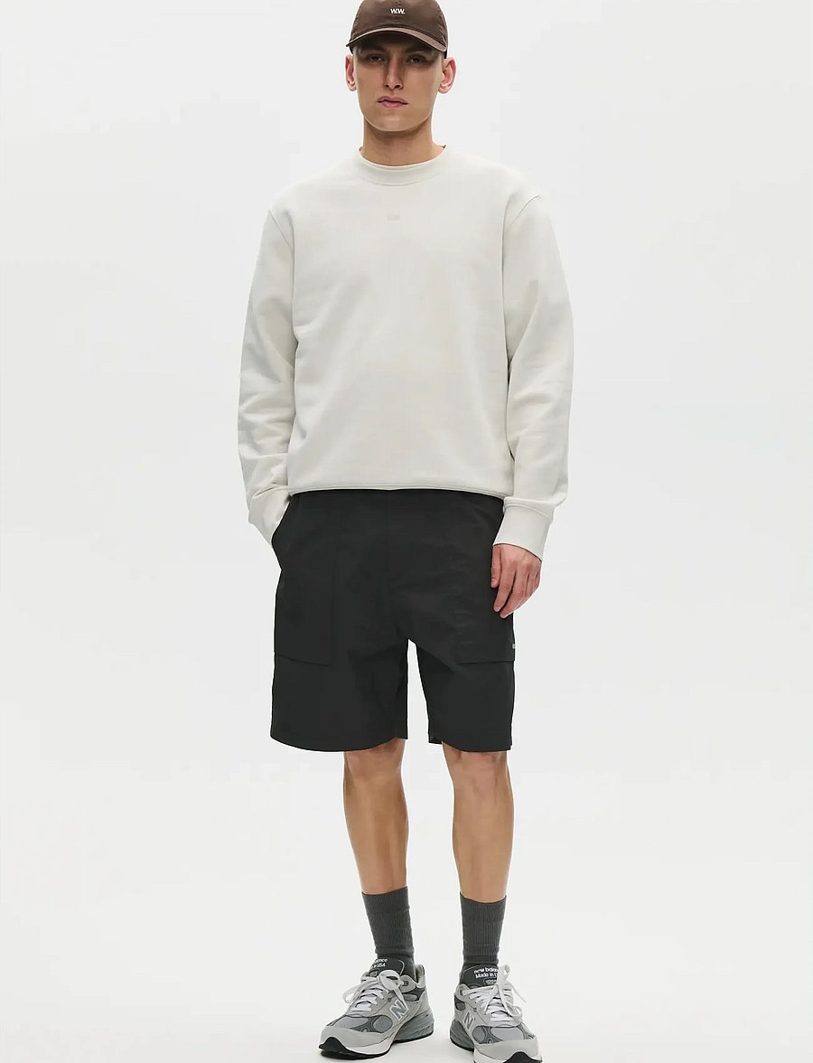 WOOD WOOD - WWEthan X shorts 25412 - rennot - pirate black - 3