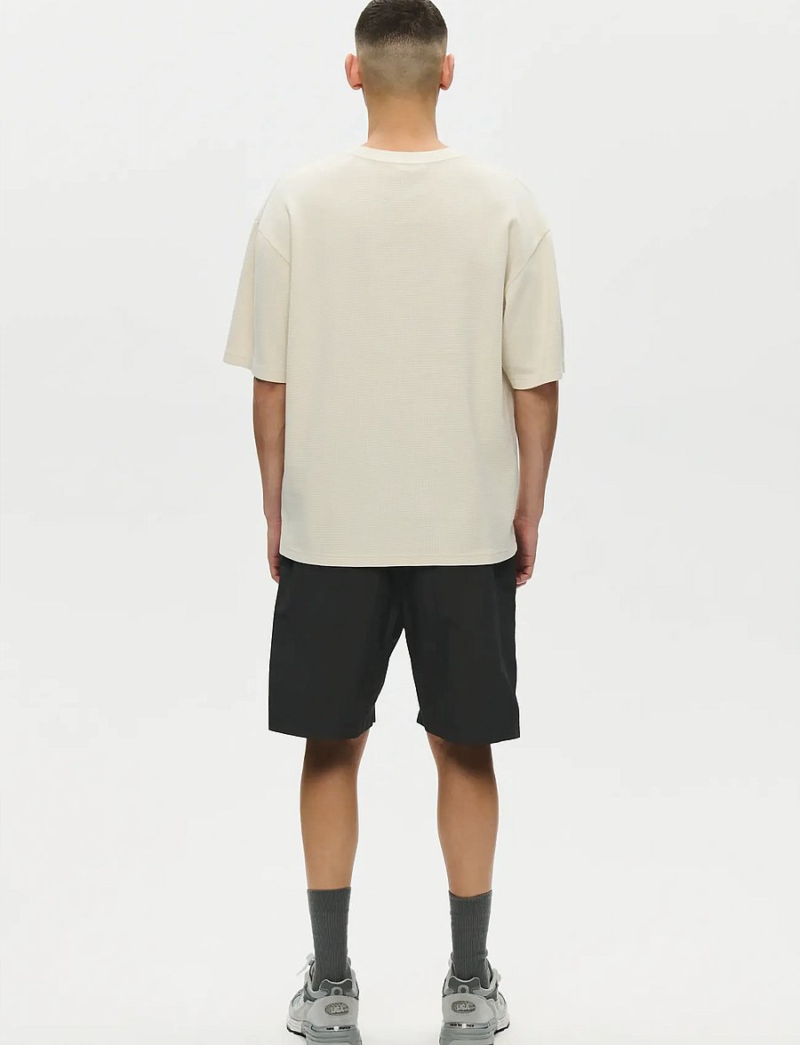 WOOD WOOD - WWGary tee 25414 - short-sleeved t-shirts - silver birch - 3