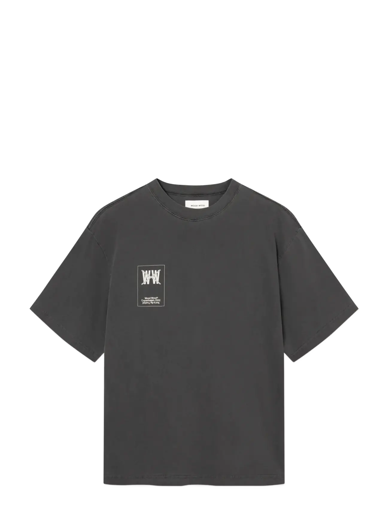 WOOD WOOD Wwgary Taxi Tee 25207 Schwarz - XL - Herren