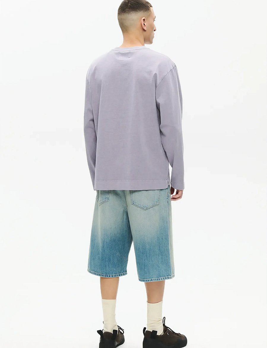 WOOD WOOD - WWRyan taxi ls tee 25207 - pikkade varrukatega t-särgid - minimal gray - 3