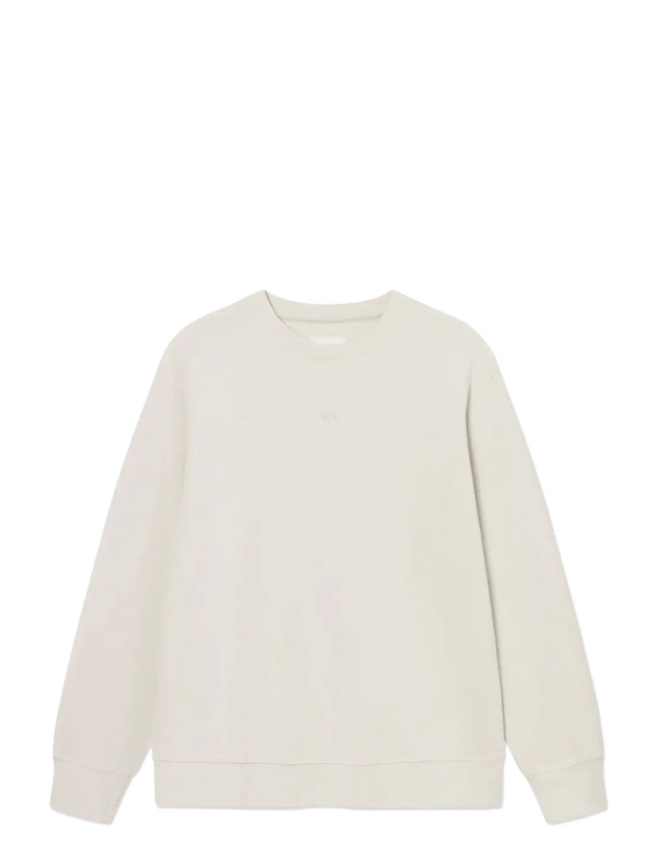 WOOD WOOD - WWColter palm crew 25429 - sweats - silver birch - 1