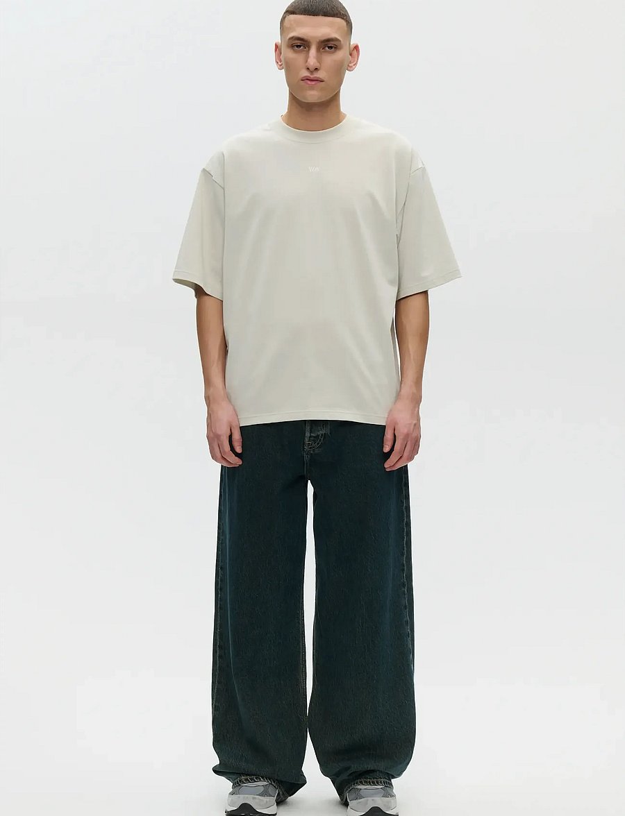 WOOD WOOD - WWGary palm tee 25431 - lyhythihaiset - silver birch - 3