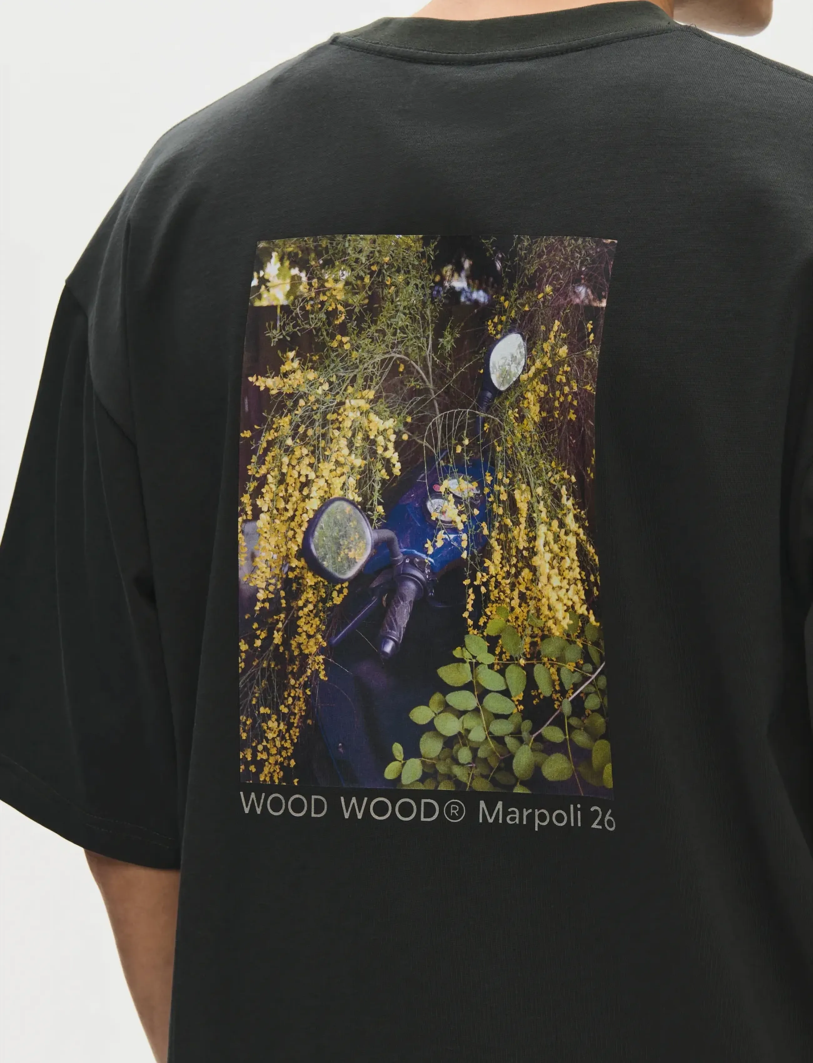 WOOD WOOD WWGary scooter tee 25431 - E-smaspäev - PIRATE BLACK / black