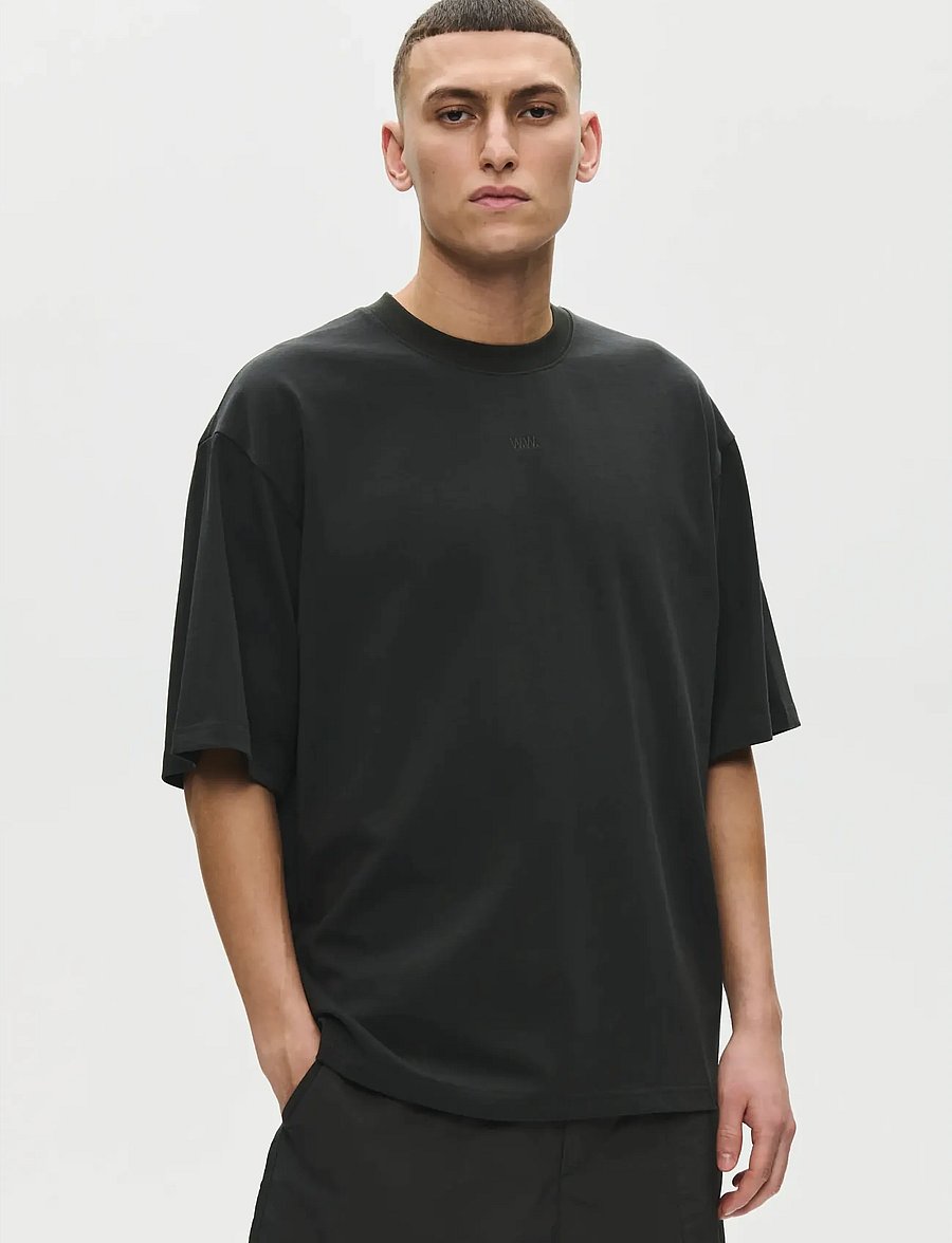 WOOD WOOD - WWGary scooter tee 25431 - kurzärmelig - pirate black - 3