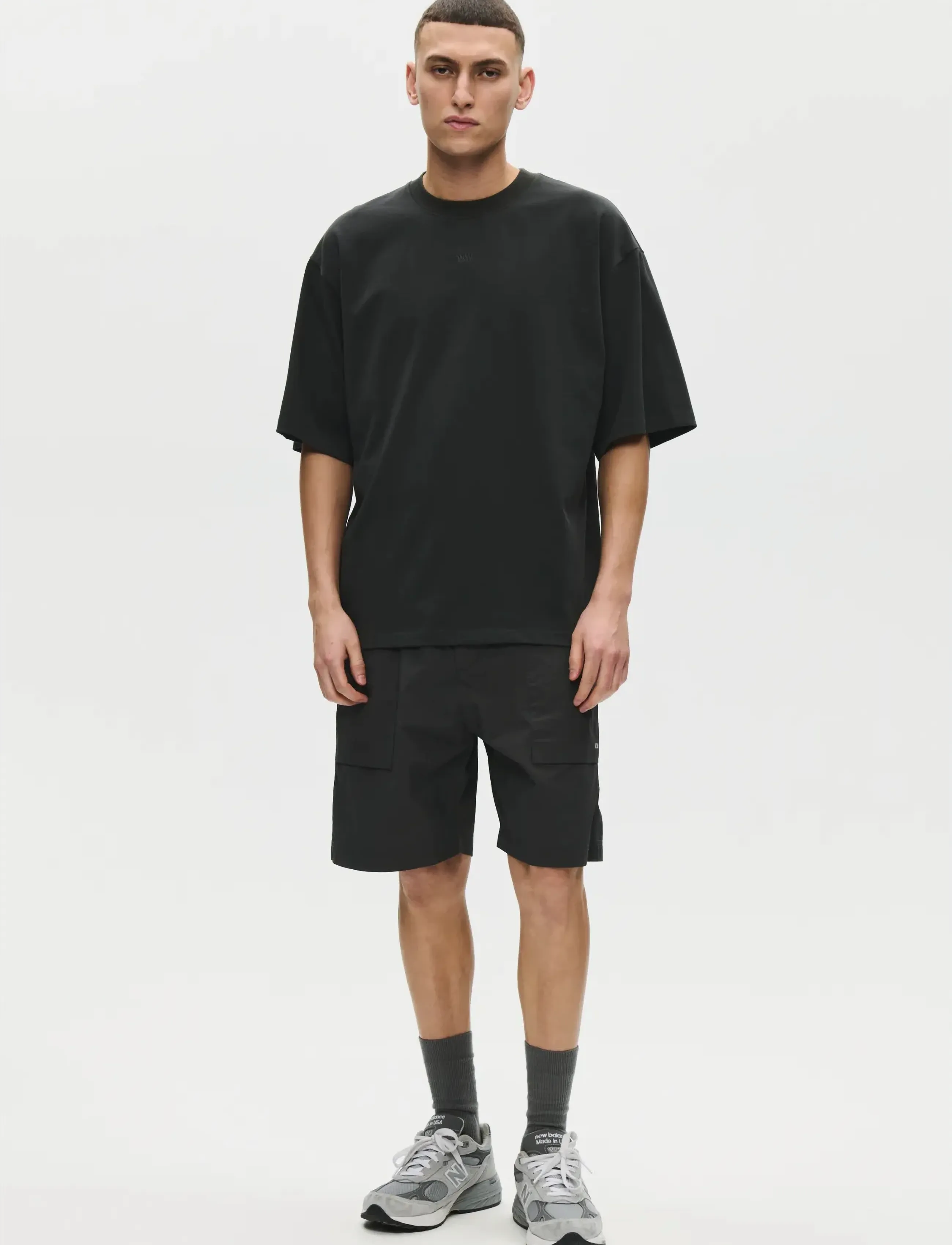WOOD WOOD - WWGary scooter tee 25431 - kortærmede t-shirts - pirate black - 4