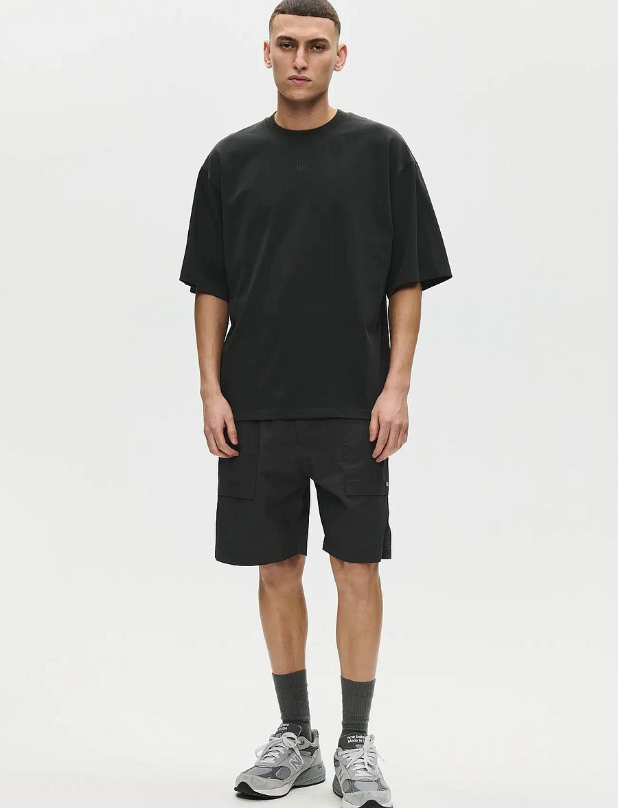 WOOD WOOD - WWGary scooter tee 25431 - kurzärmelig - pirate black - 4