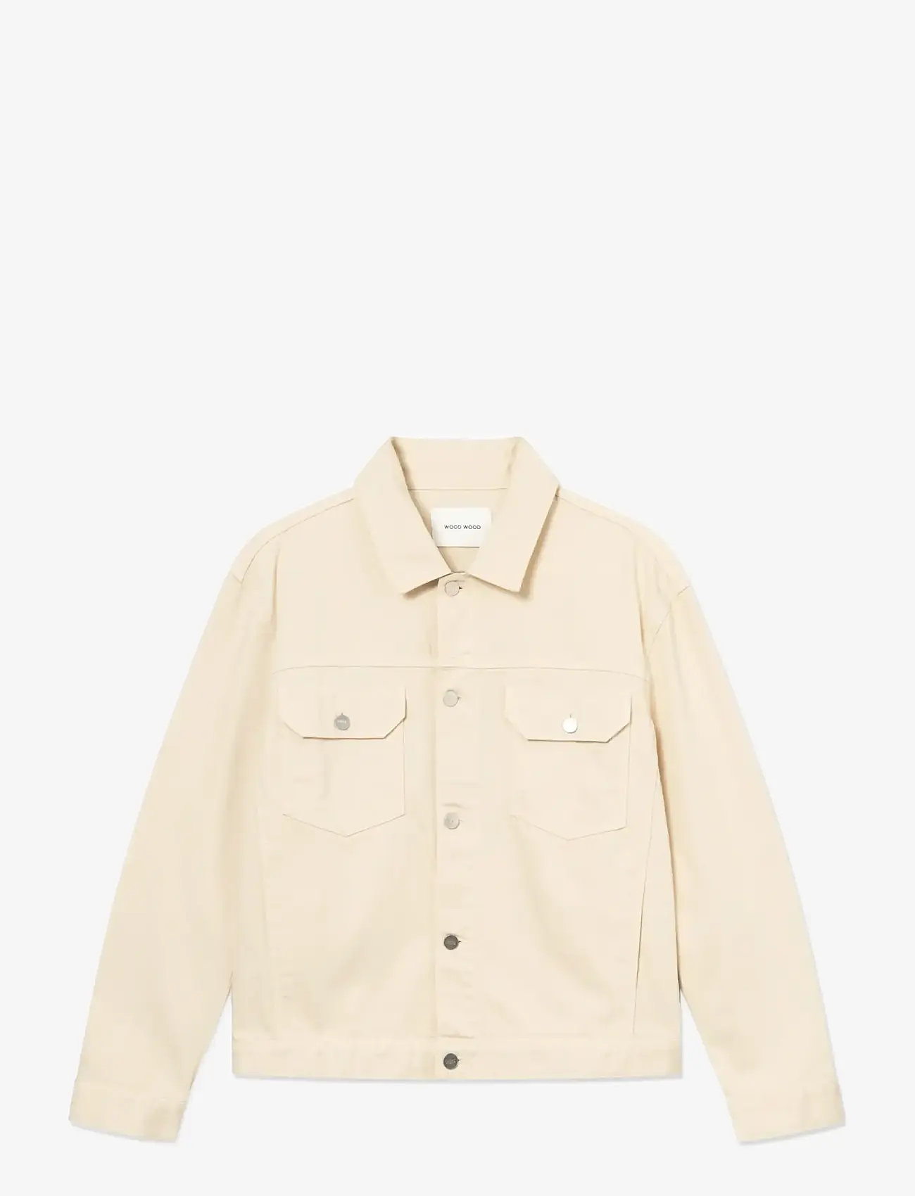 WOOD WOOD - WWType 10 jacket 25377 - uforede denimjakker - turtledove - 1