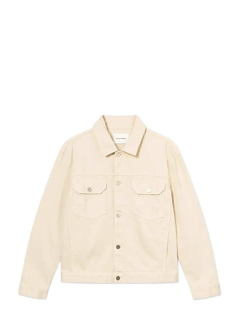 WOOD WOOD - WWType 10 jacket 25377 - uforede denimjakker - turtledove - 1