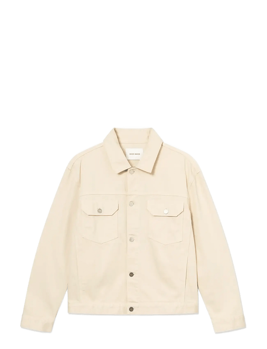 WOOD WOOD - WWType 10 jacket 25377 - voodrita teksajakid - turtledove - 1