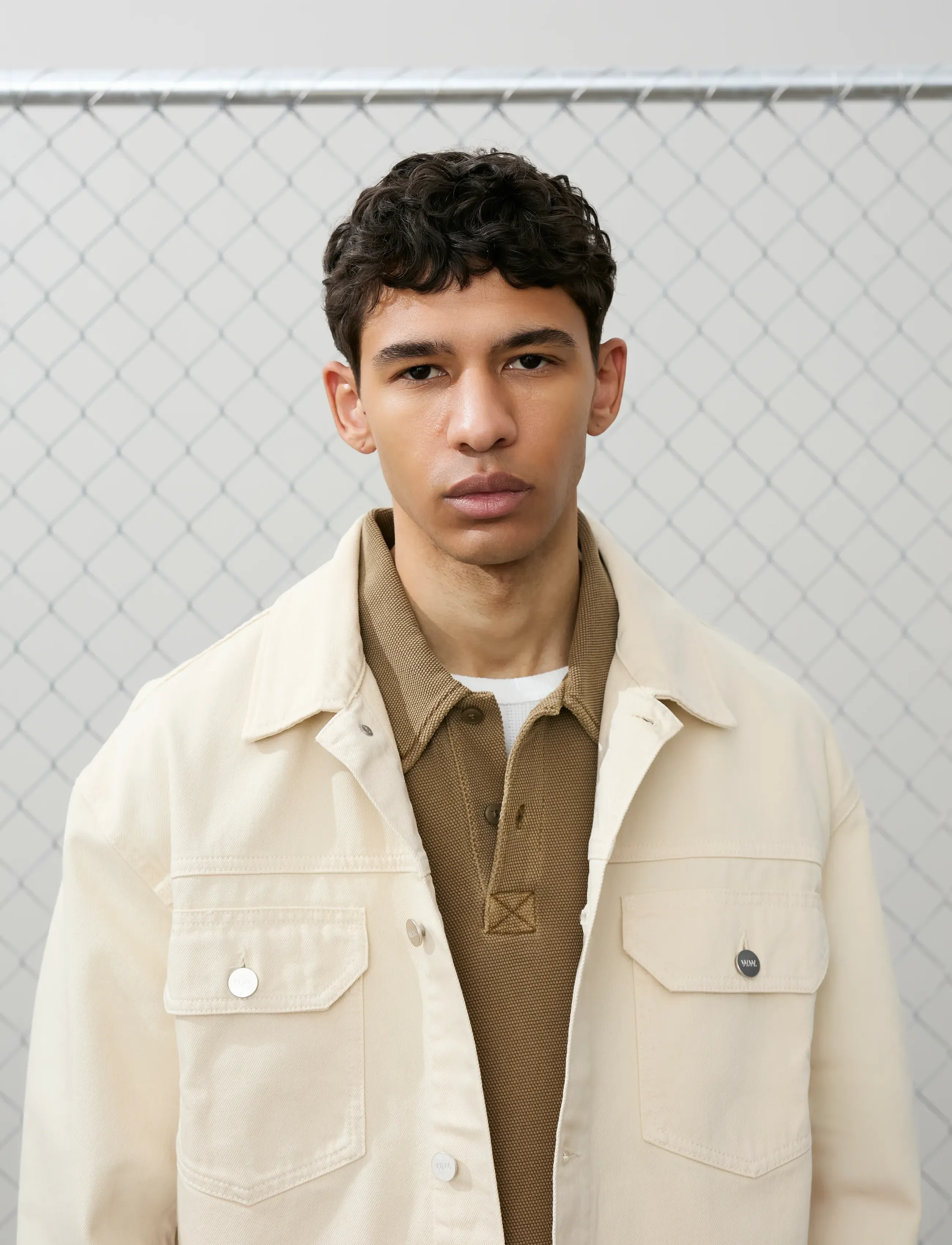 WOOD WOOD - WWType 10 jacket 25377 - voodrita teksajakid - turtledove - 2