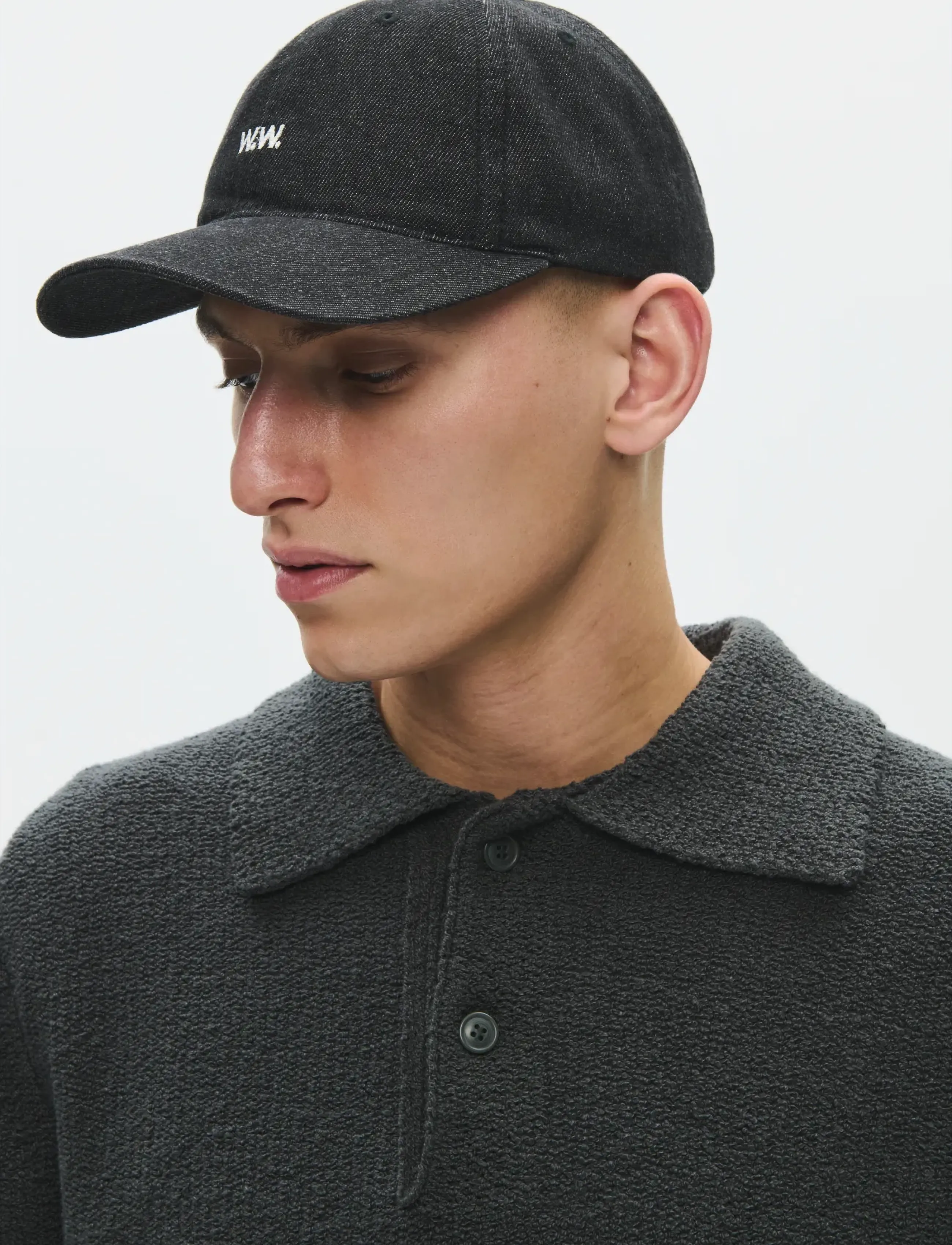 WOOD WOOD - WWW.W.cap 25342 - caps - black sand - 3
