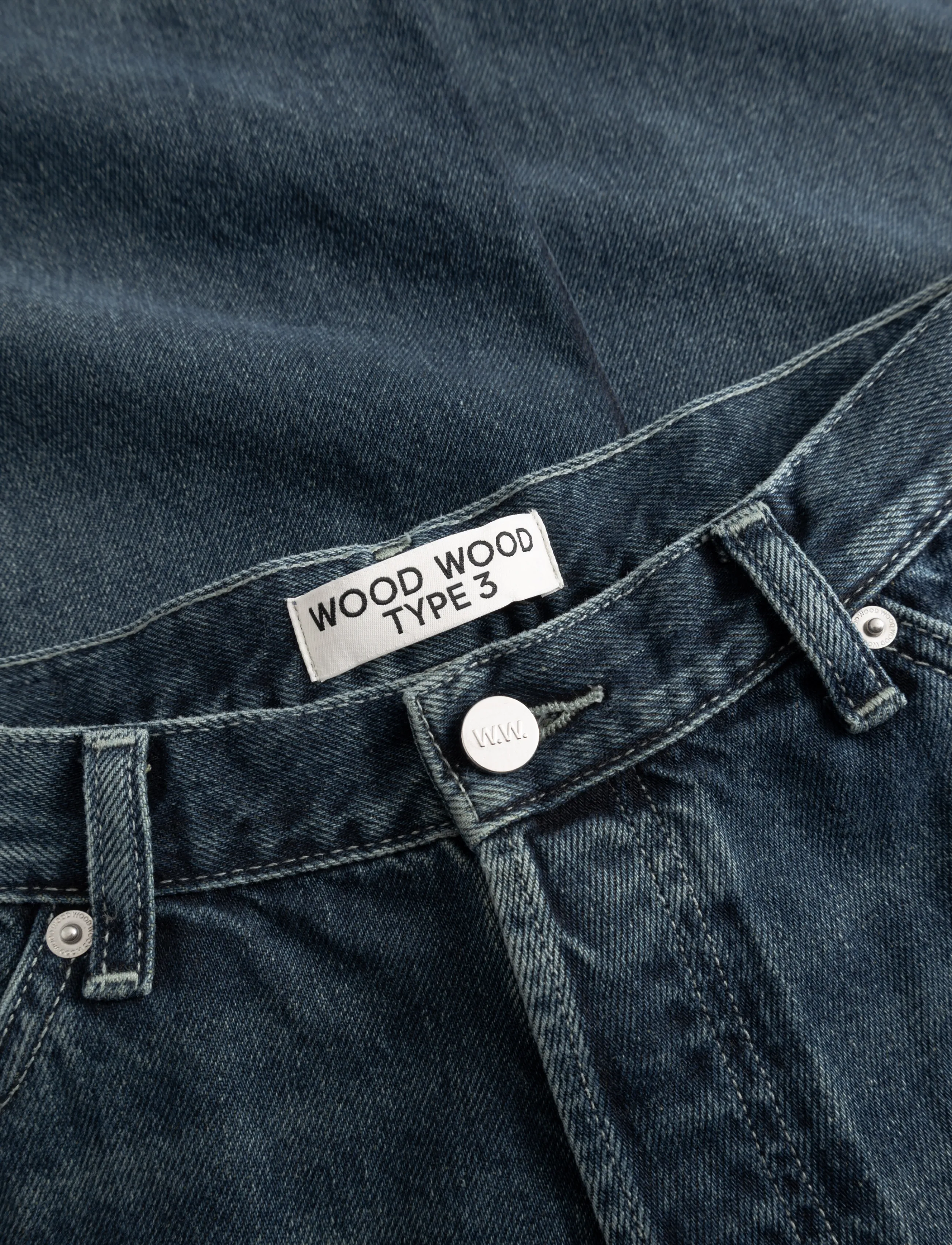 WOOD WOOD - WWType 3 jeans 25438 - weite jeans - od ocean - 3