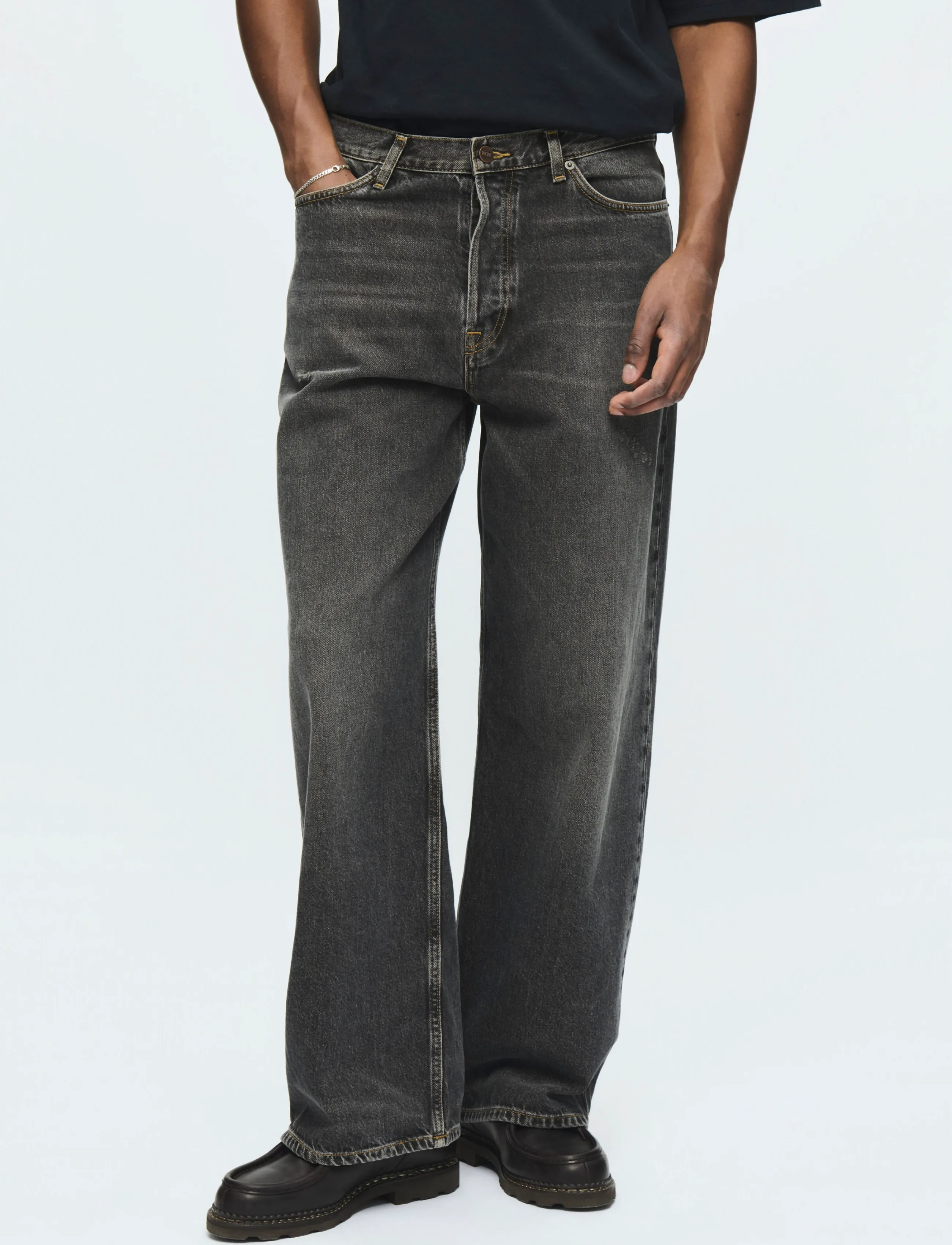 WOOD WOOD WWType 3 jeans 25439 - Shoppa efter stil - OD CACAO / brown